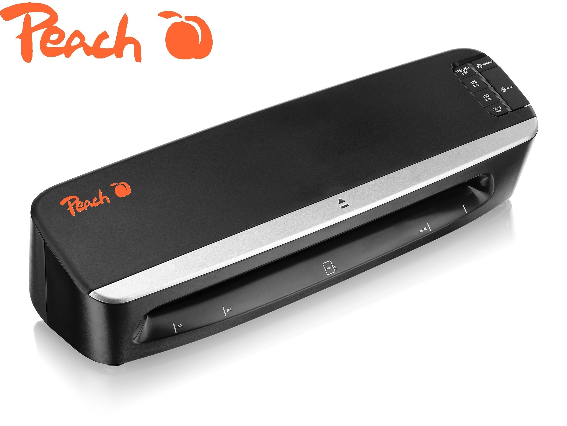 Peach Laminator TopSpeed A3, inkl Starterpaket | Schnell startklar nur 60 Sek statt 3-5 Min. | laminiert bis zu 4 Folien/min. | PL818 - Bild 1