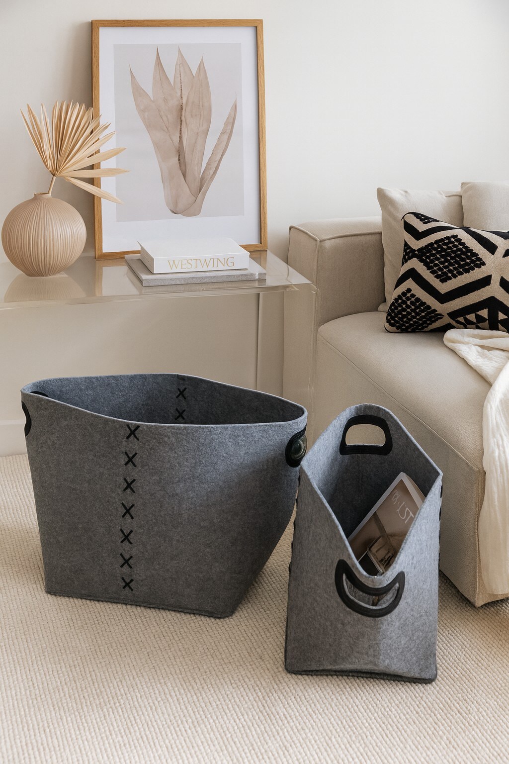 m&ouml;bel direkt online 2tlg. Korb-Set Suse - Bild 1