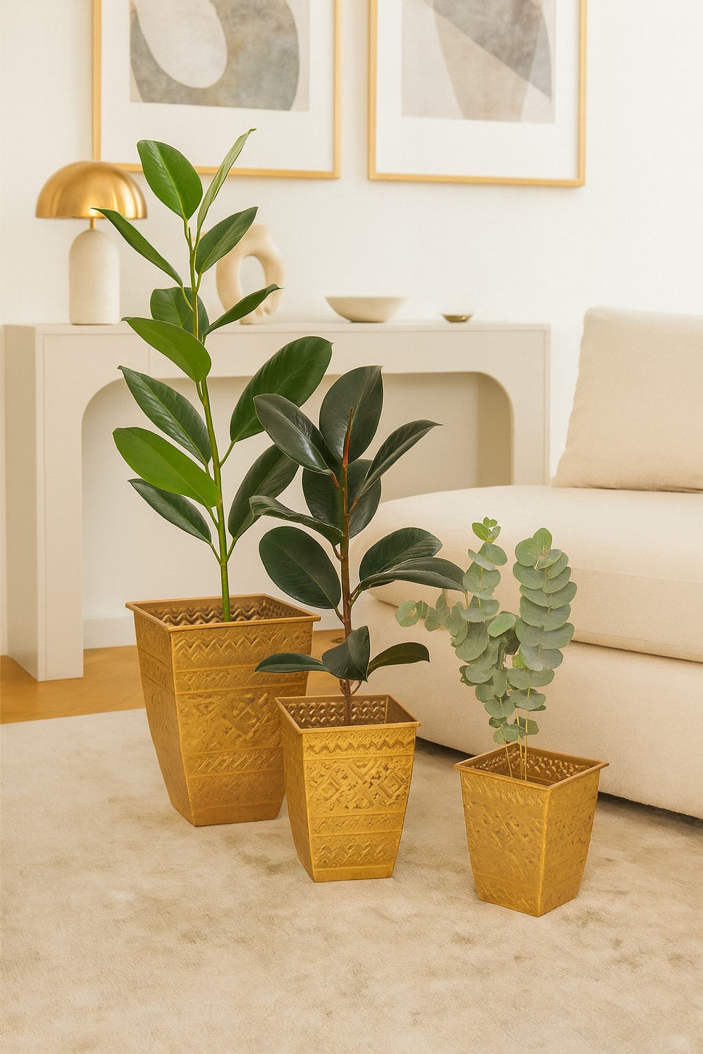 m&ouml;bel direkt online Blumentopf-Set 3tlg. Hannes - Bild 1