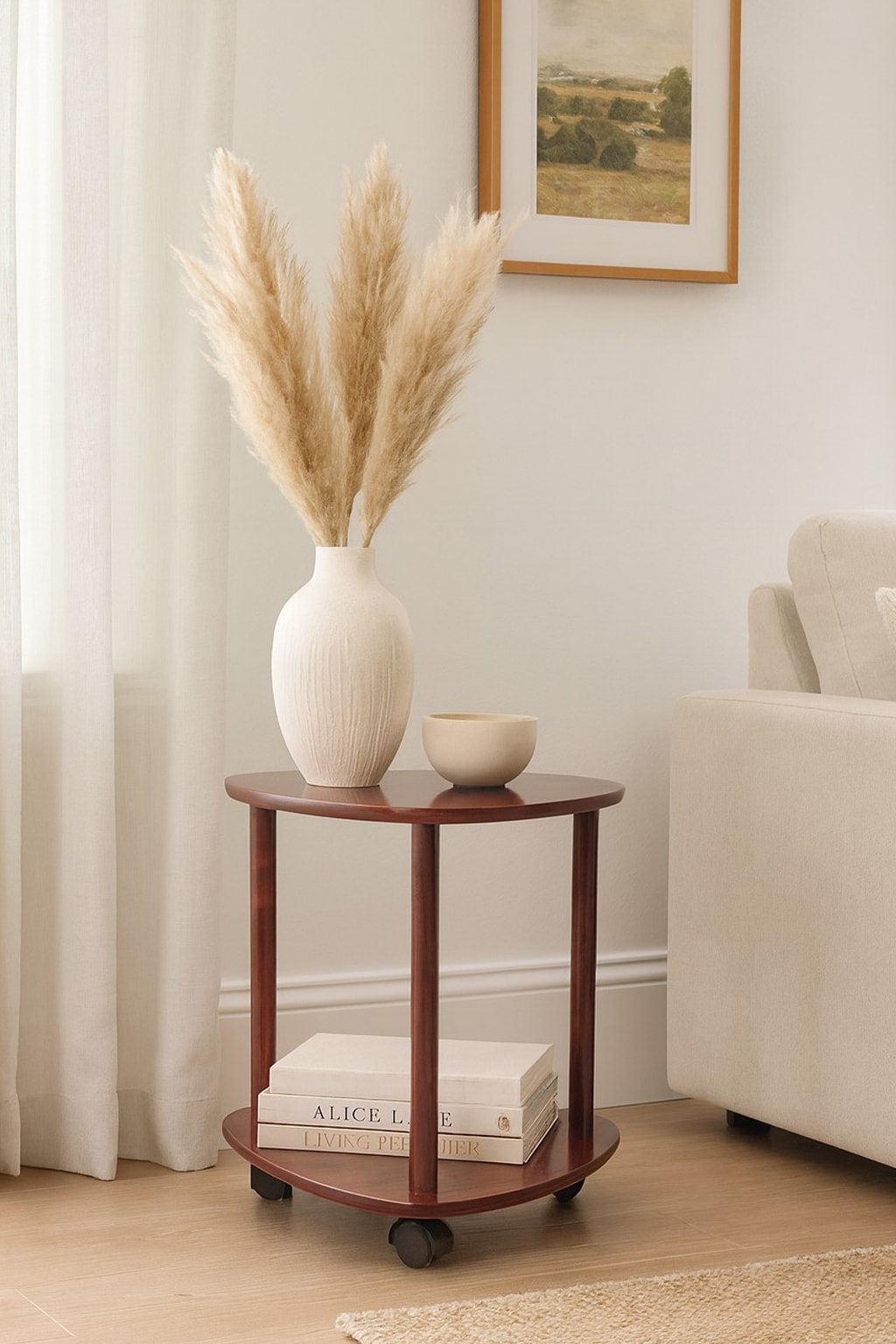 m&ouml;bel direkt online Rollregal mit 2 B&ouml;den Franz - Bild 1