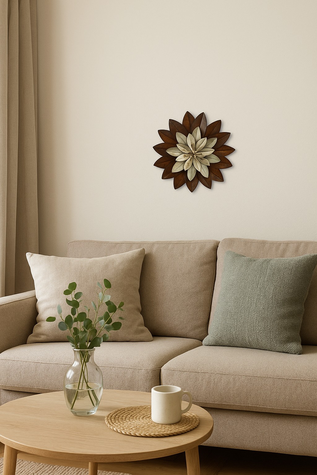 m&ouml;bel direkt online Wanddekoration "Bl&uuml;te" - Bild 1