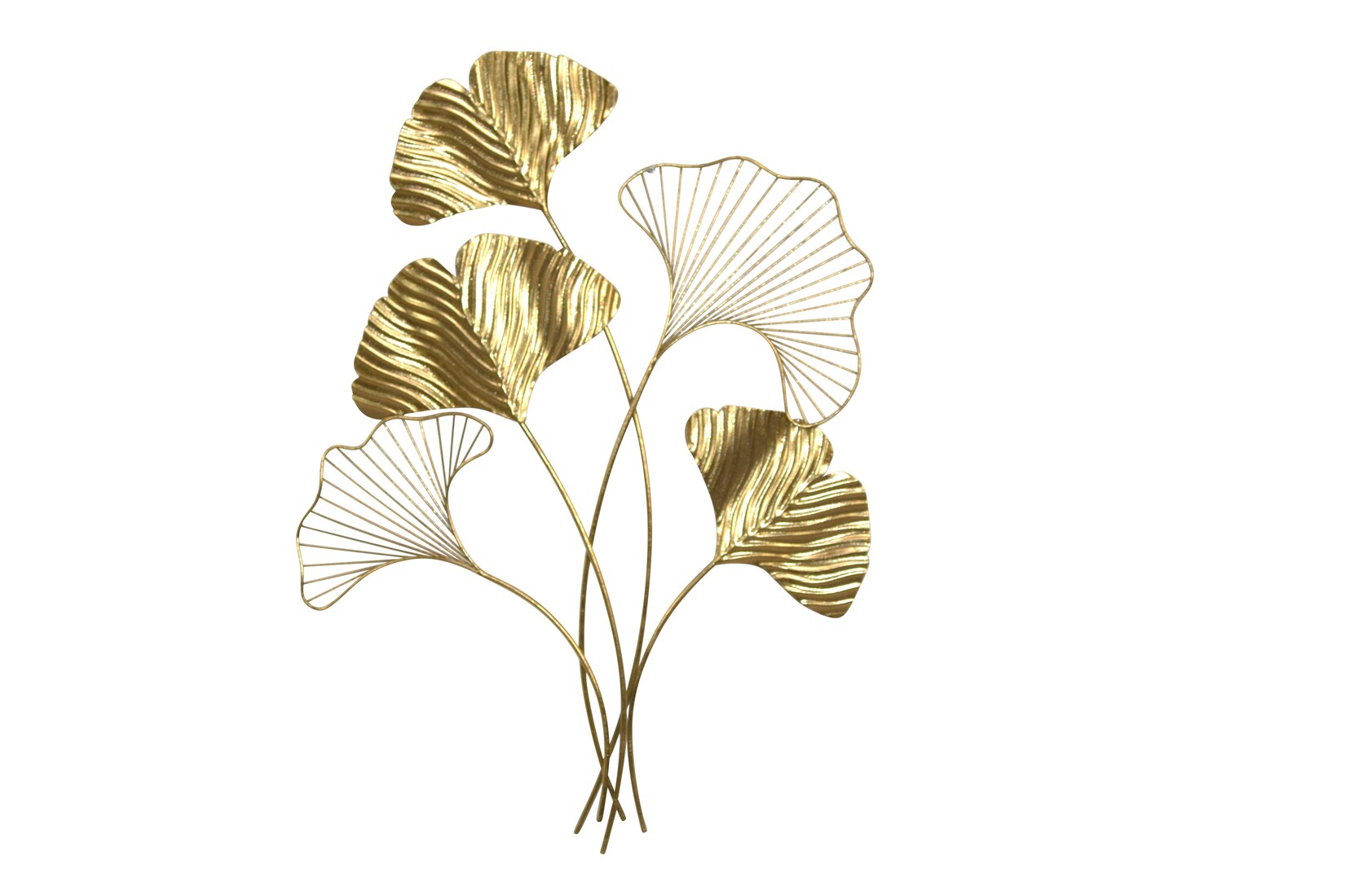 möbel direkt online Wanddekoration Ginkgo gold