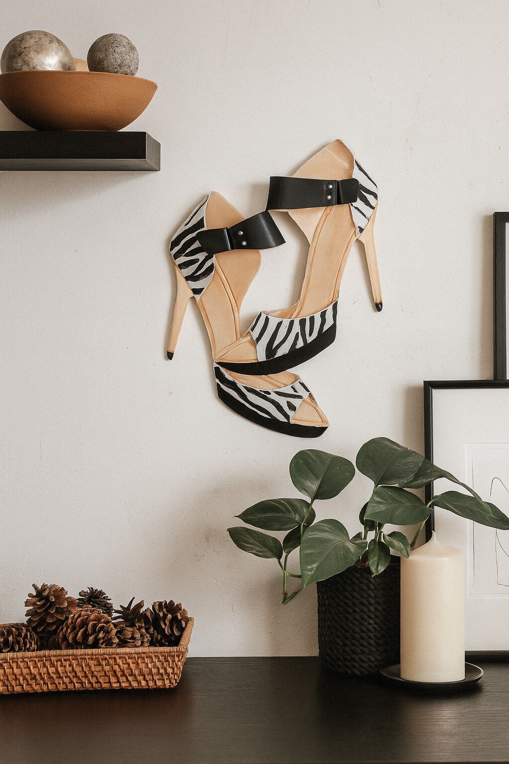 m&ouml;bel direkt online Wanddekoration High Heel - Bild 1