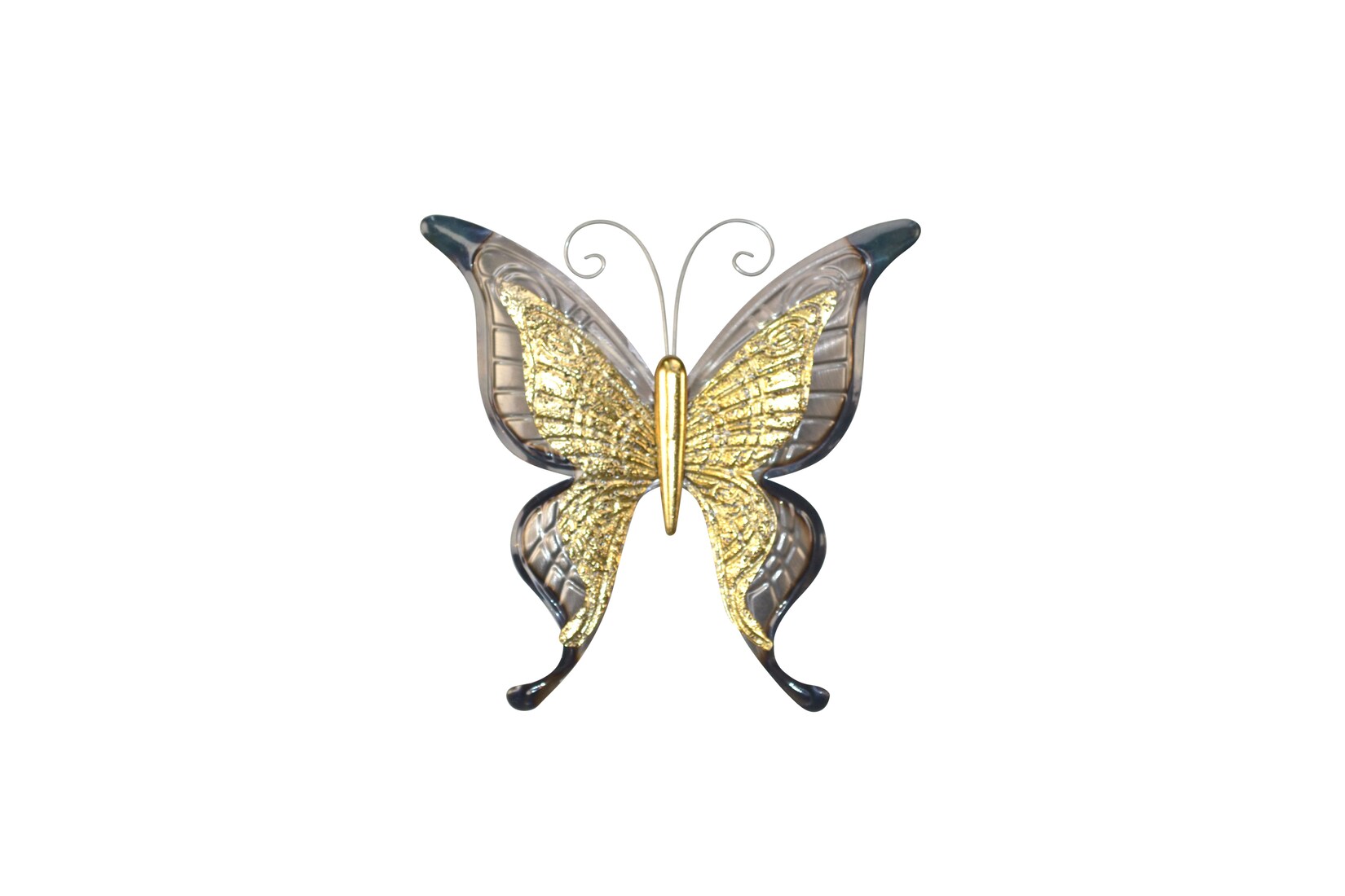 möbel direkt online Wanddekoration Butterfly goldfarben