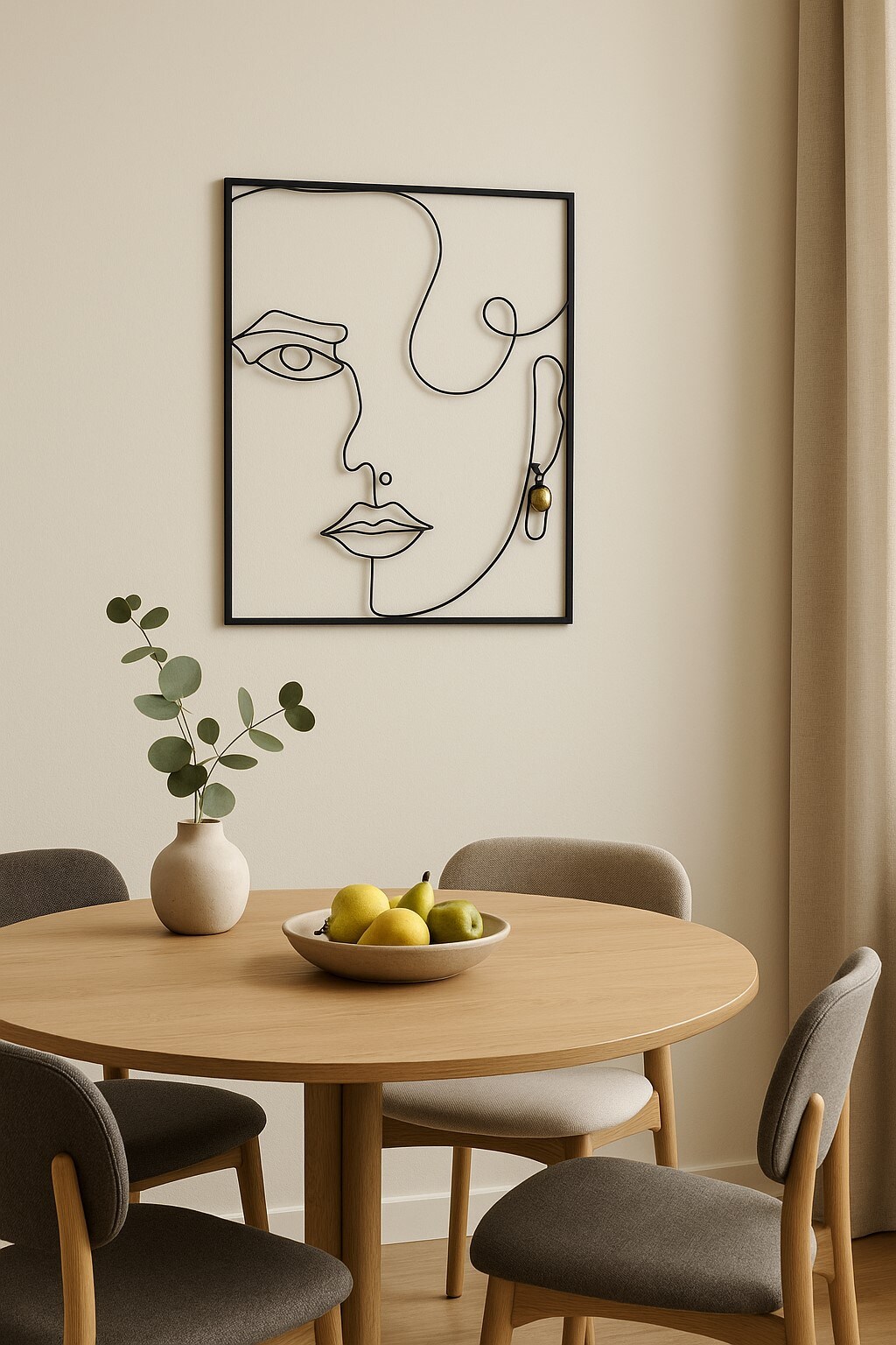 m&ouml;bel direkt online Wanddekoration Gesicht - Bild 1