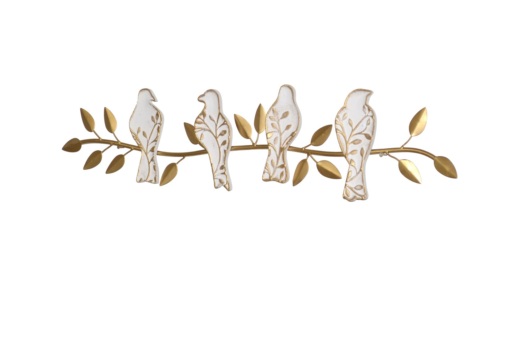 möbel direkt online Wanddekoration Vögel goldfarben
