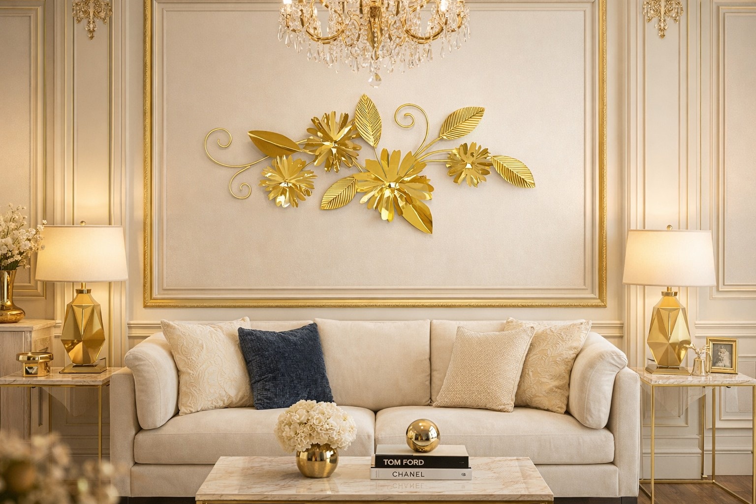 m&ouml;bel direkt online Wanddekoobjekt Bl&uuml;ten - Bild 1