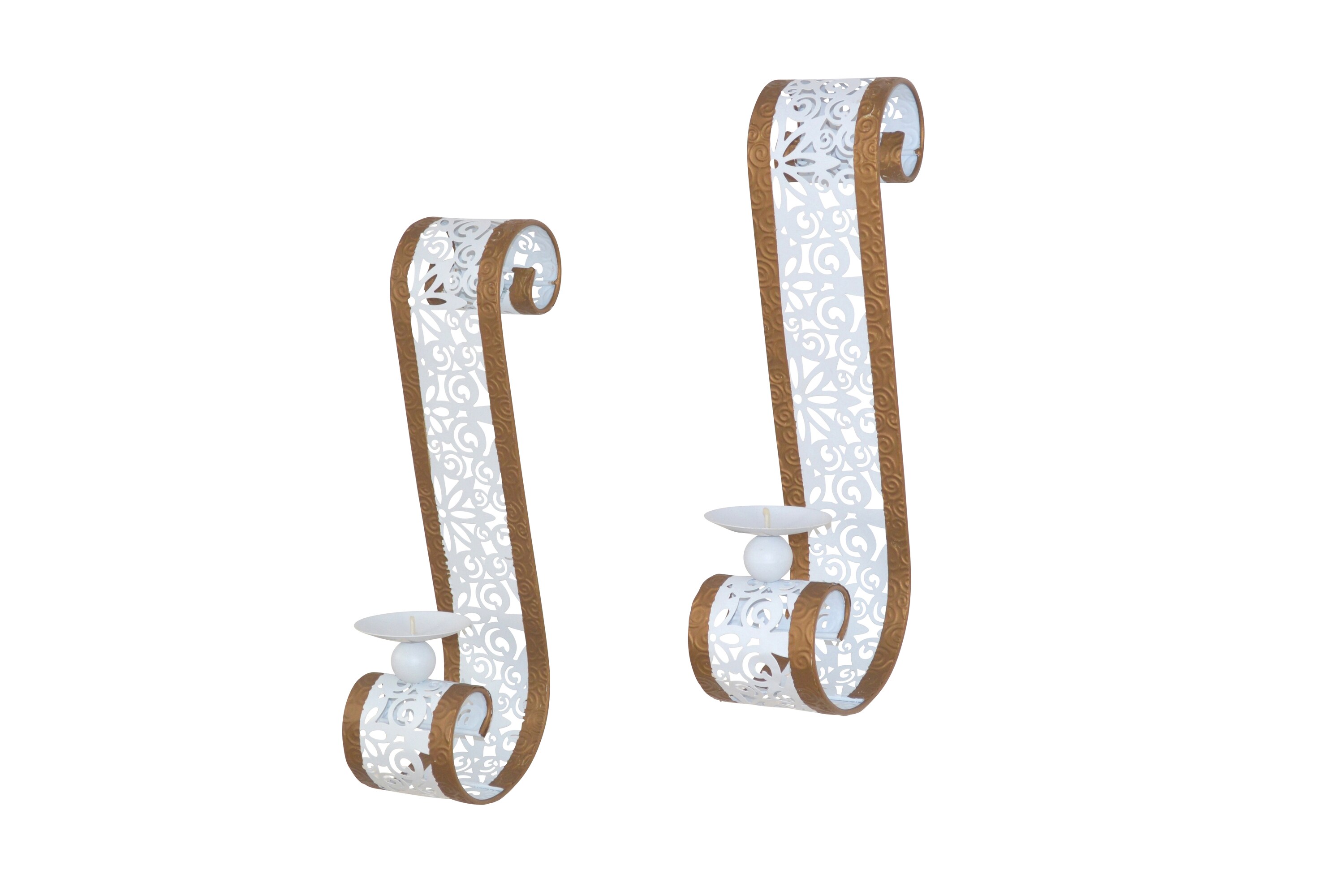 m&ouml;bel direkt online Wandkerzenhalter (2er-Set) Romeo - Bild 1