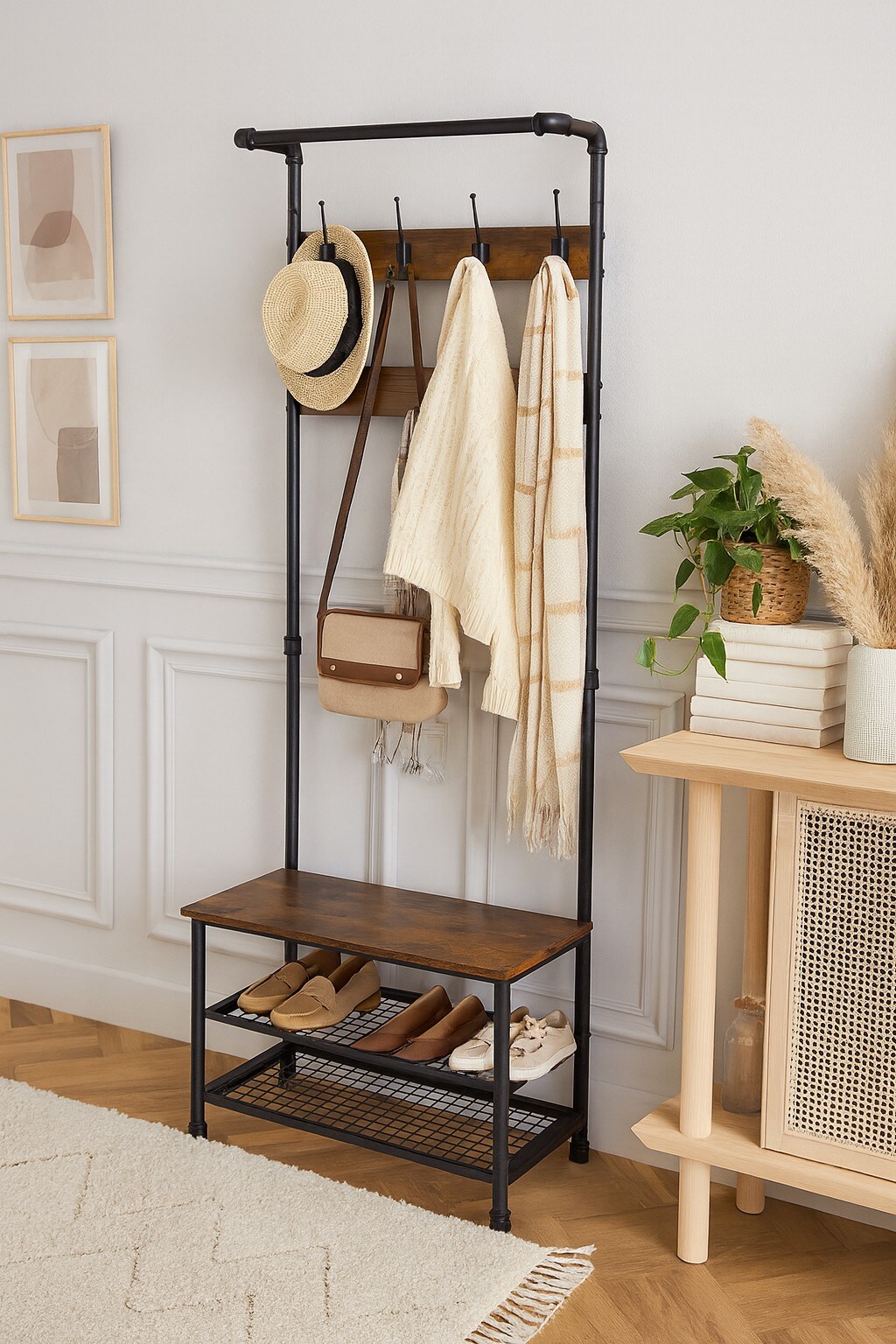 möbel direkt online Standgarderobe Mano braun