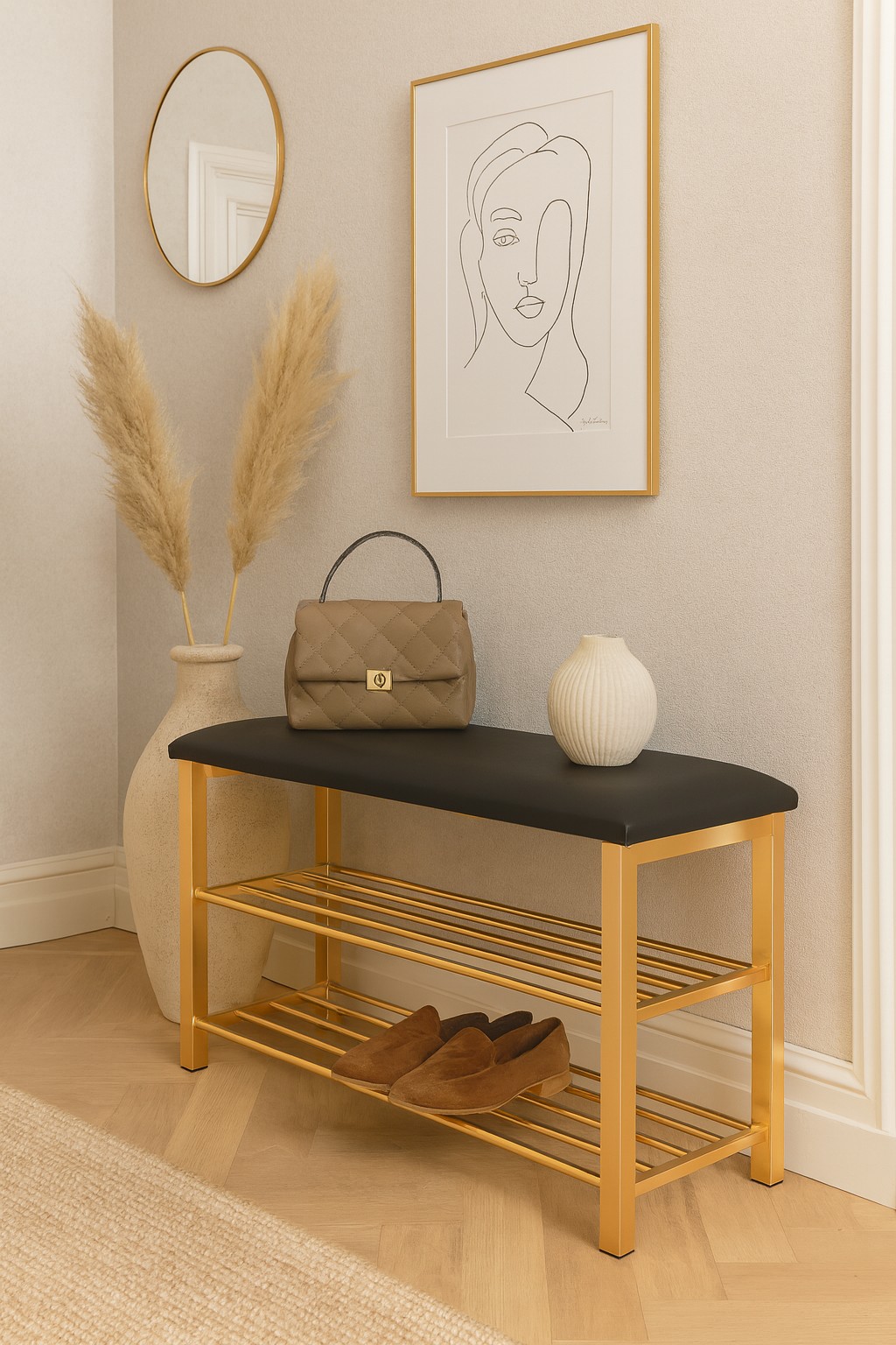 m&ouml;bel direkt online Sitzbank Schuhregal - Bild 1