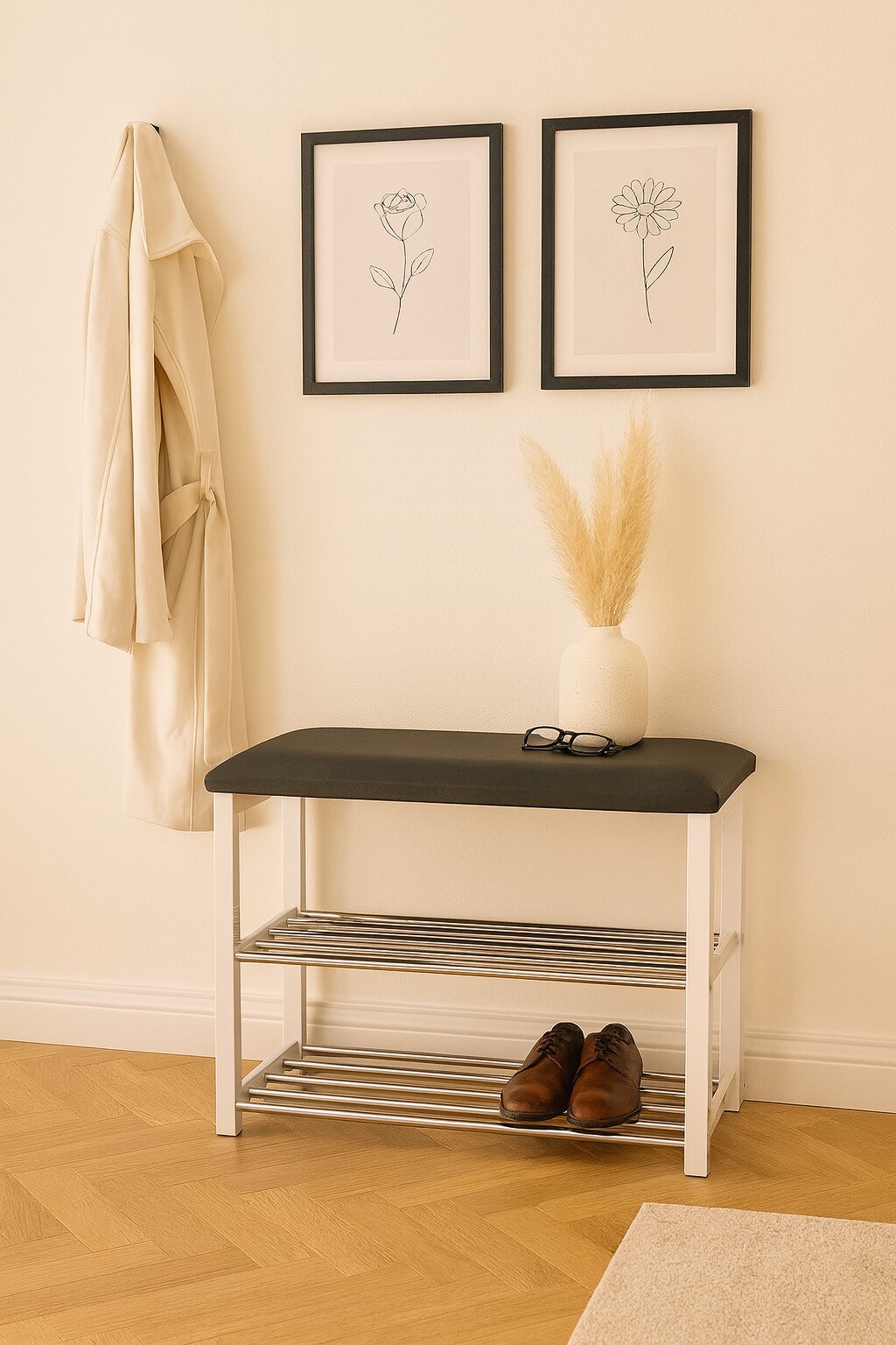 m&ouml;bel direkt online Sitzbank Schuhregal - Bild 1