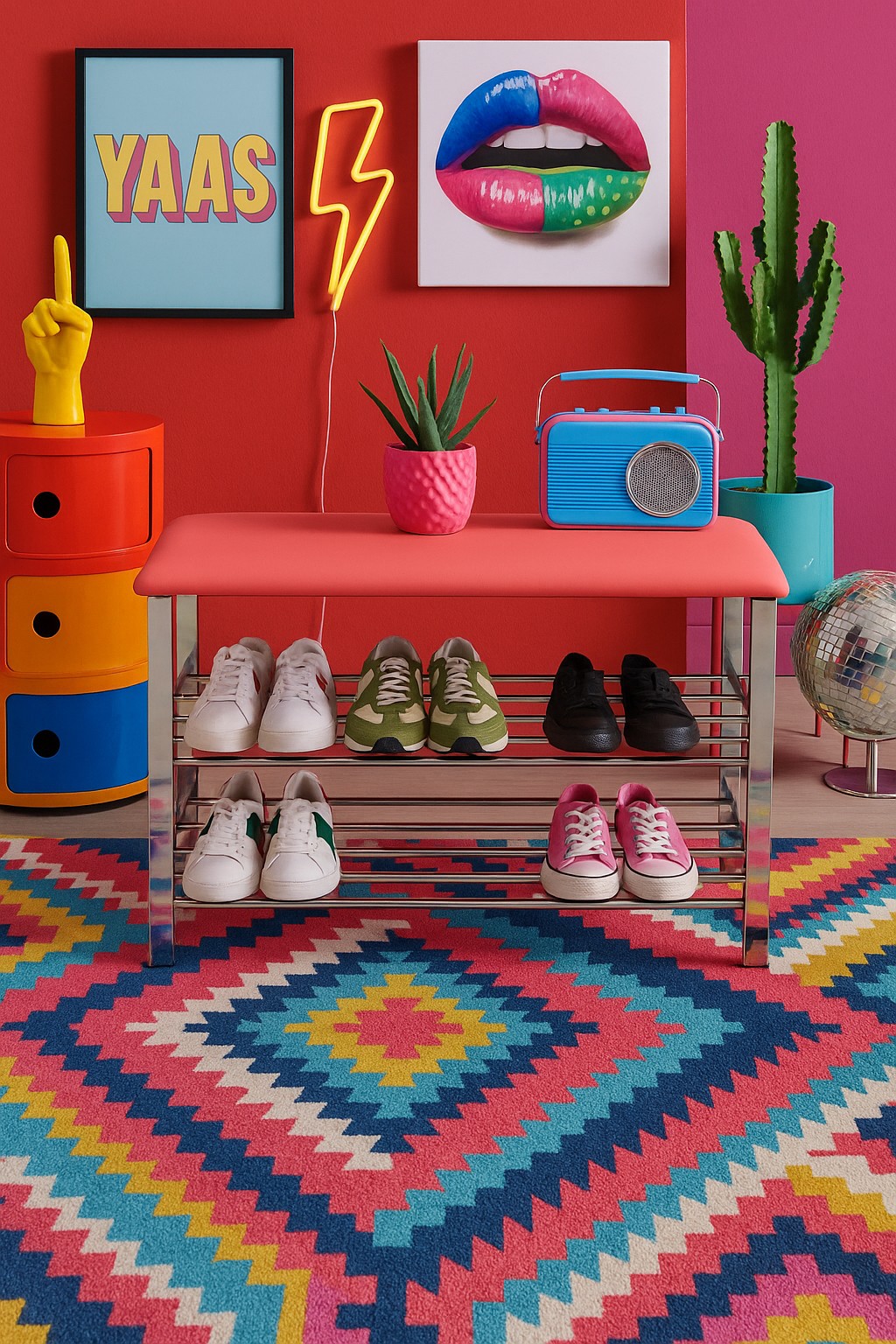 m&ouml;bel direkt online Sitzbank / Schuhregal Luisa - Bild 1