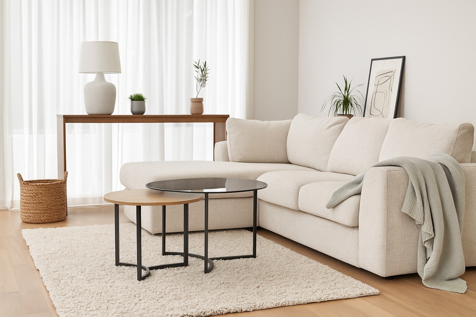 m&ouml;bel direkt online Couchtisch 2teilig Melanie - Bild 1