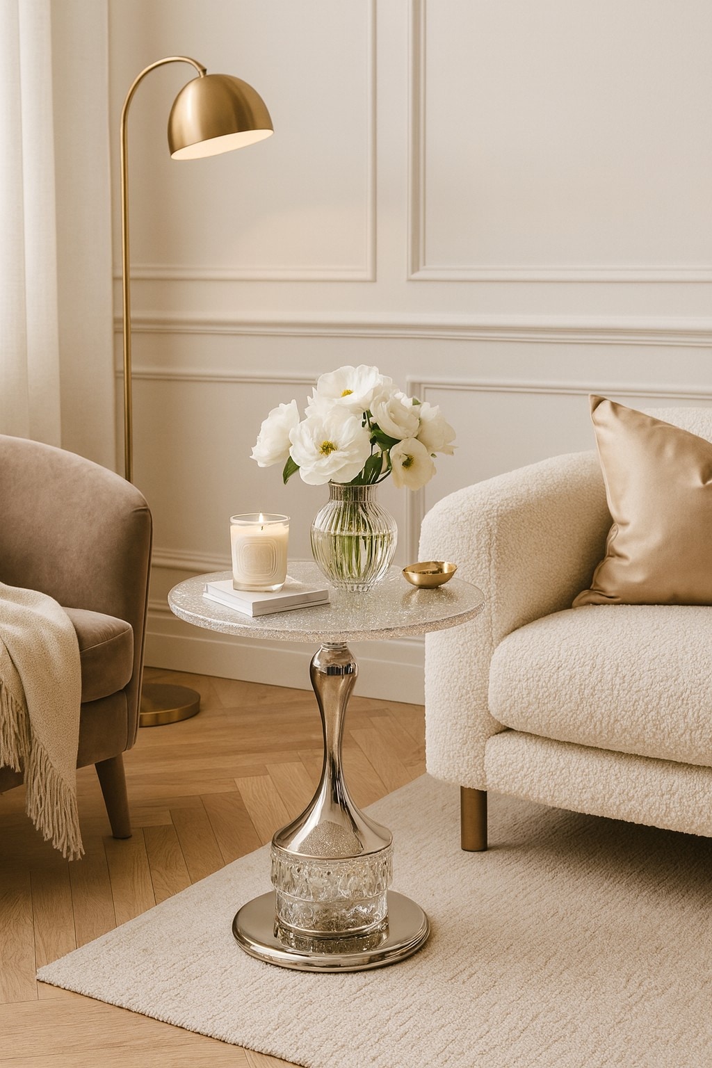 m&ouml;bel direkt online Beistelltisch Edler Glastisch - Bild 1