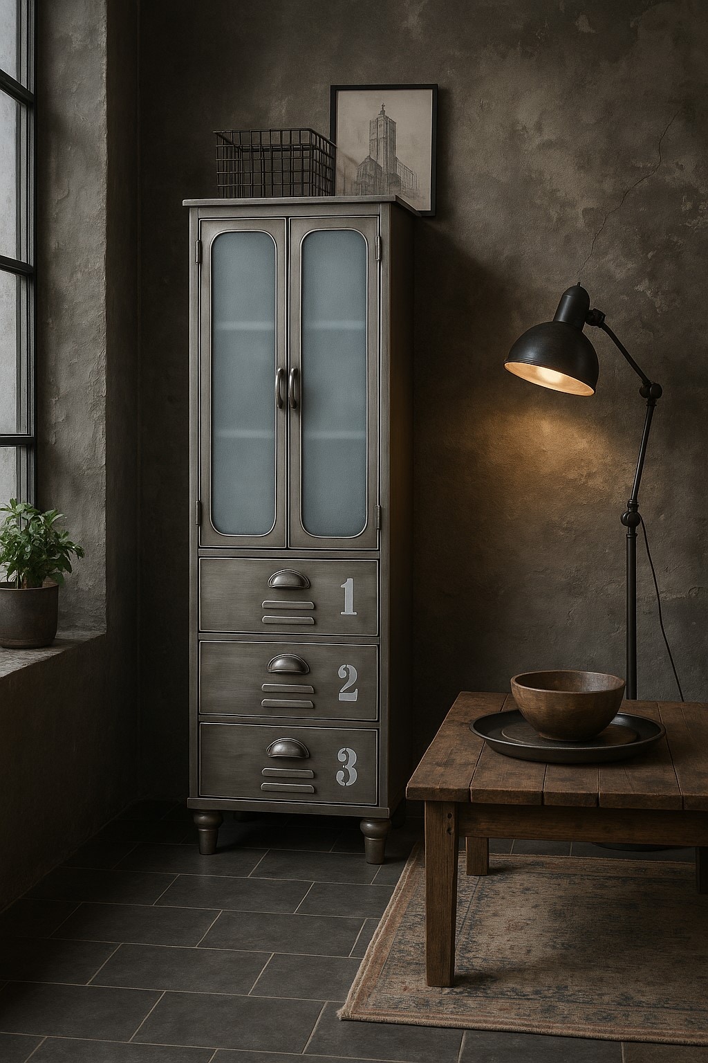 m&ouml;bel direkt online Metallschrank Konstantin - Bild 1