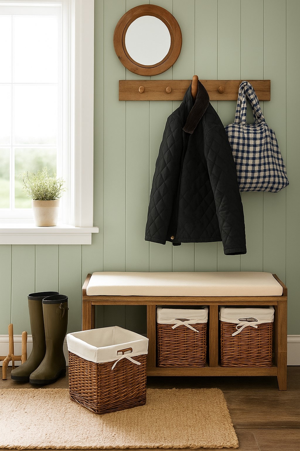 m&ouml;bel direkt online Sitzbank mit Kissen Helga - Bild 1