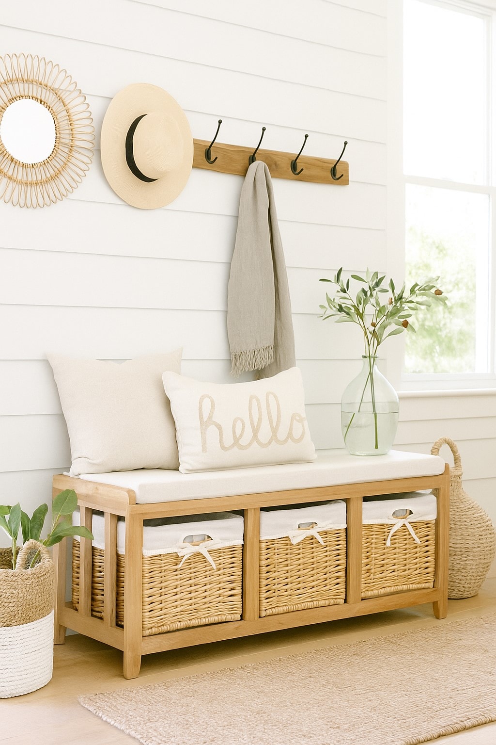 m&ouml;bel direkt online Sitzbank mit Kissen Helga - Bild 1