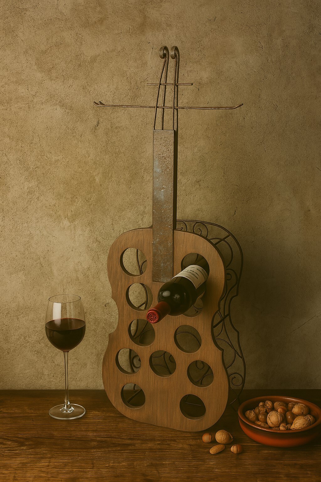 möbel direkt online Stand-Flaschenregal Musikinstrument