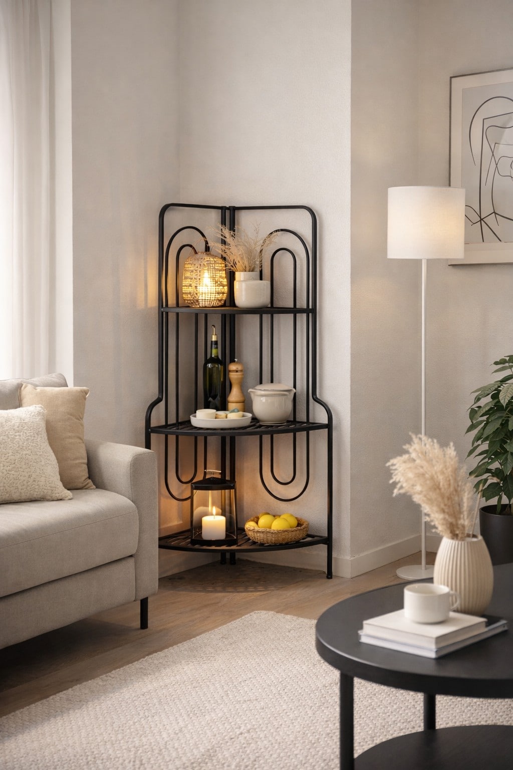 m&ouml;bel direkt online Standregal Eckregal, Standregal - Bild 1