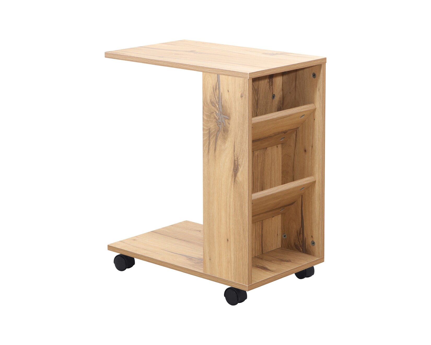 möbel direkt online Rollregal mit Tischfunktion
