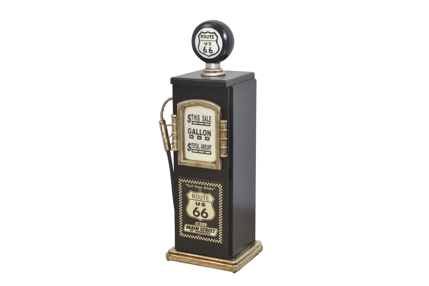 möbel direkt online Regal "Route 66" Zapfsäule, schwarz schwarz