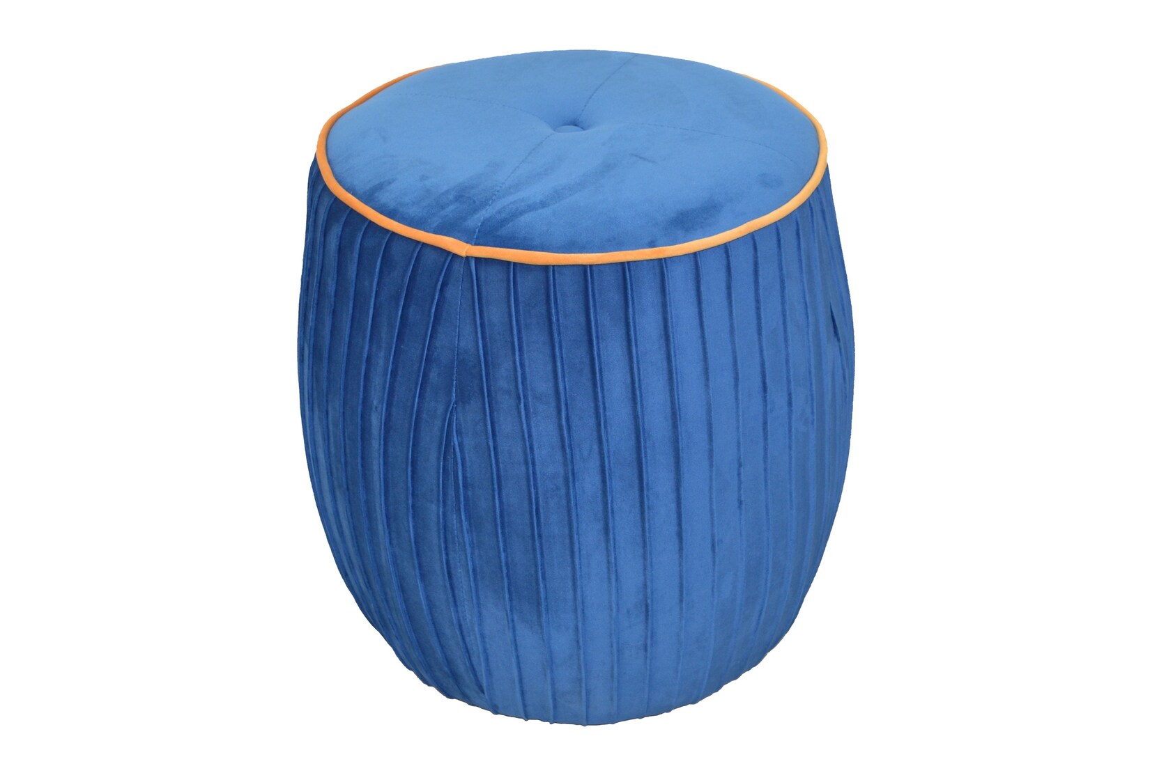 möbel direkt online Sitzpouf Fabienne blau