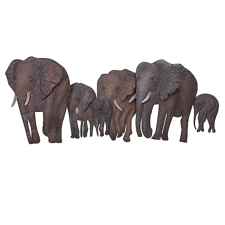 möbel direkt online Wanddekoration "Elefantenfamilie" - Bild 1