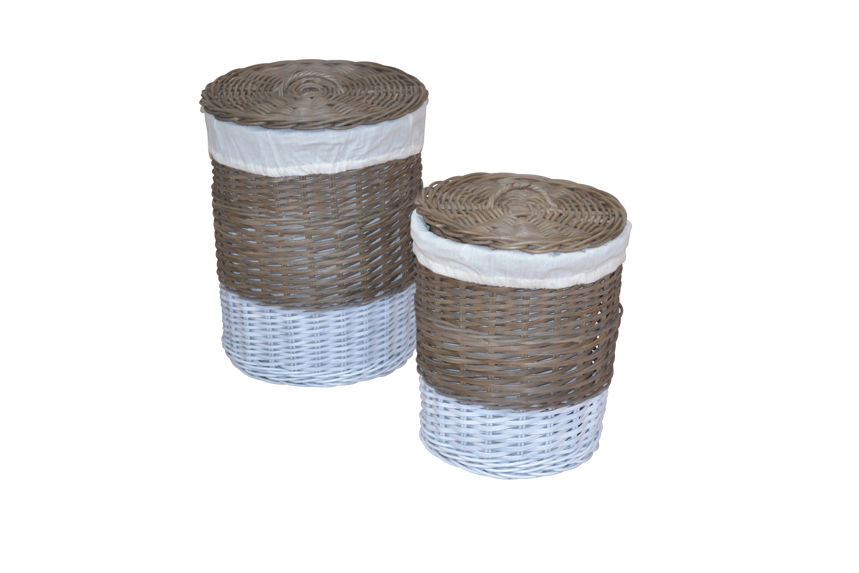 m&ouml;bel direkt online W&auml;schekorb-Set 2tlg. "Axel" - Bild 1