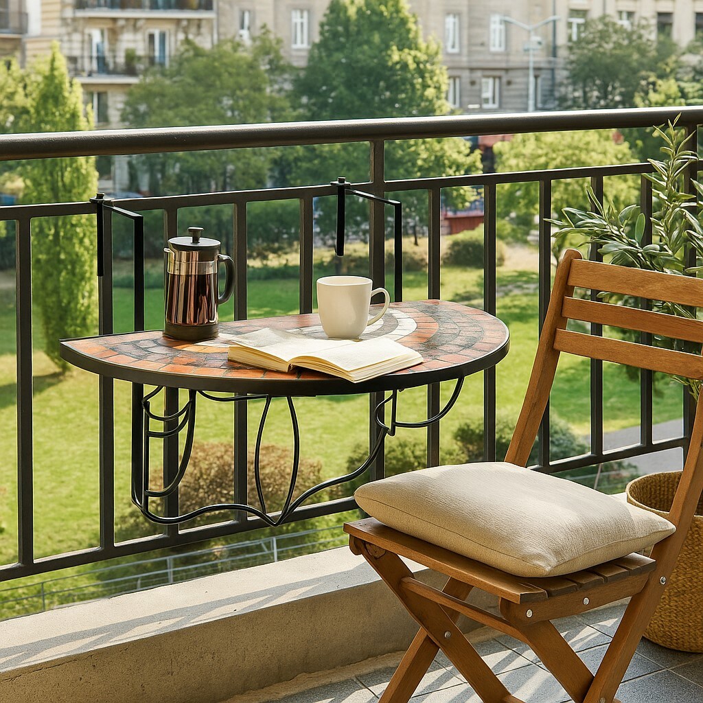 möbel direkt online Balkontisch zum Einhängen Tonio