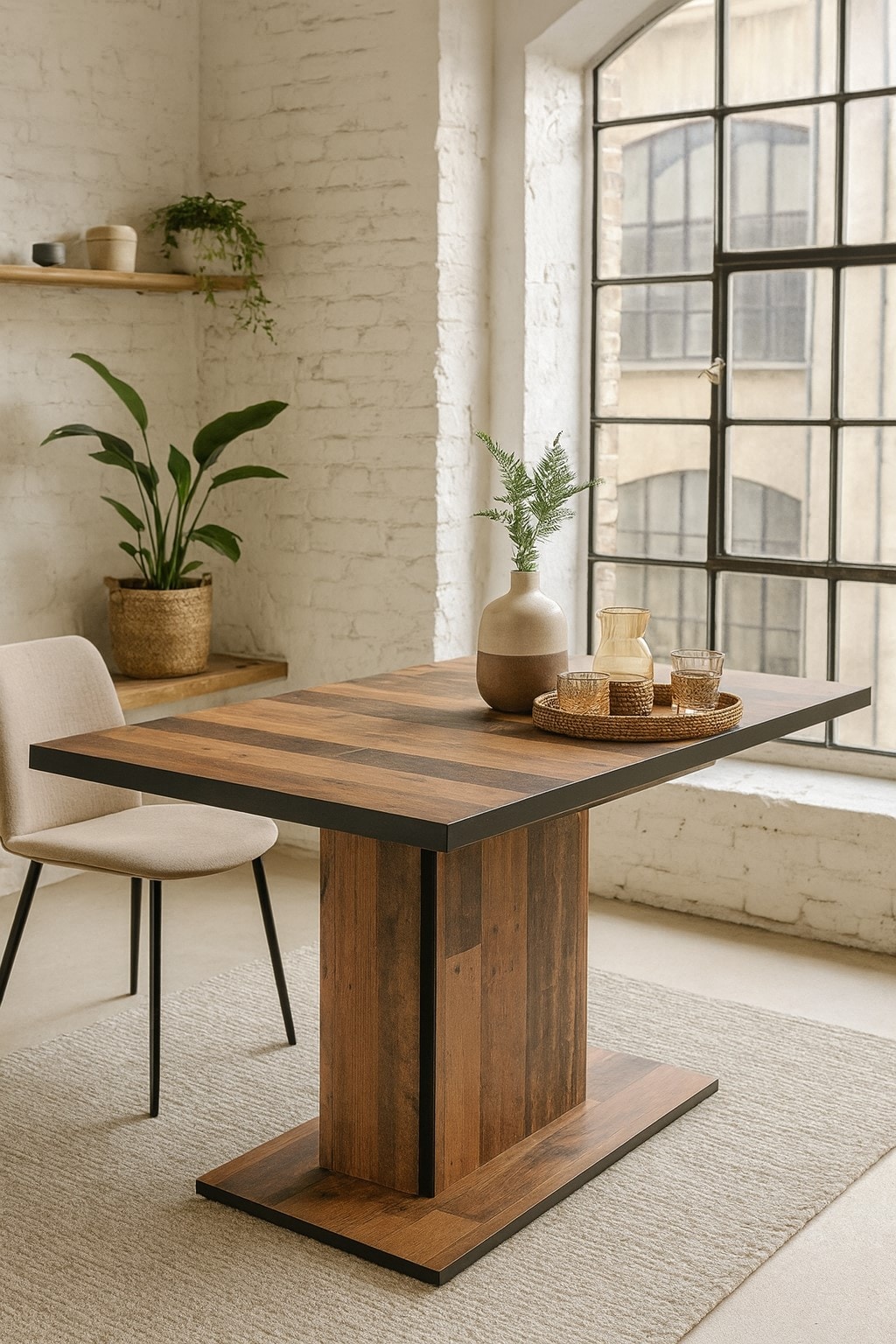 m&ouml;bel direkt online S&auml;ulentisch 140-180 cm vergr&ouml;&szlig;erbar Christian - Bild 1