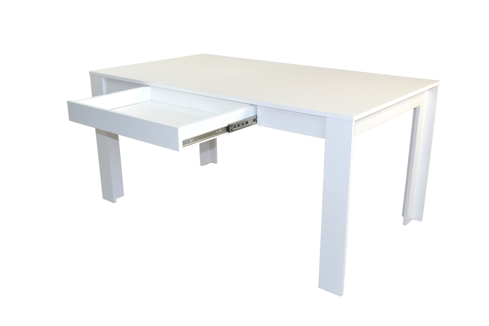 möbel direkt online Esstisch 160x90 cm mit Schublade weiß