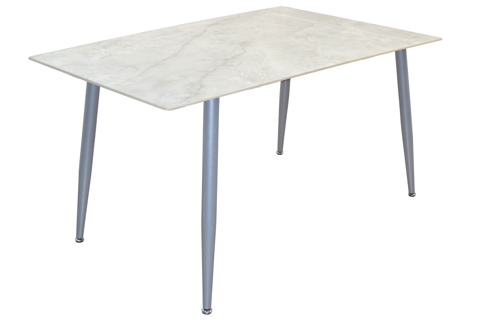 möbel direkt online 4-Fuß-Esstisch mit großer Steinplatte 140x80 cm