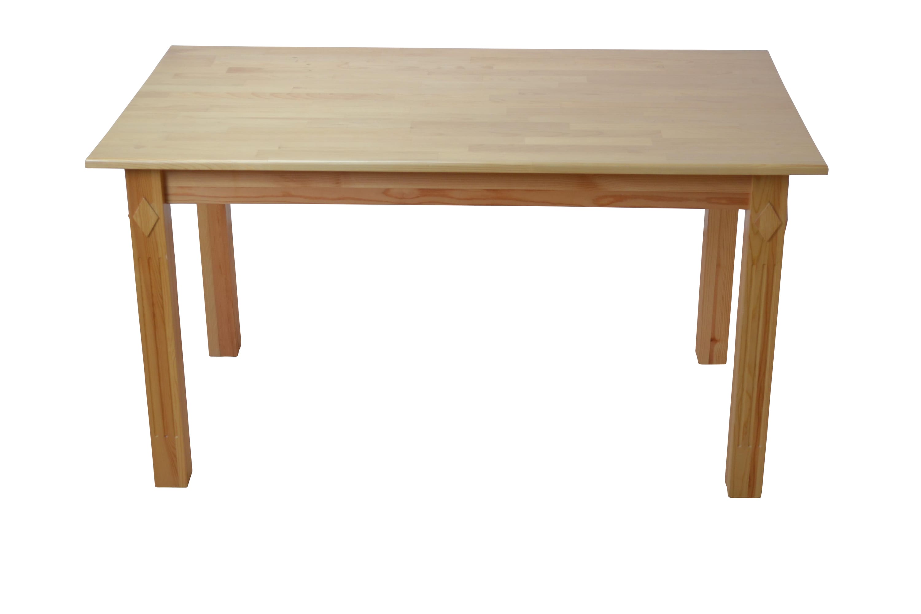 m&ouml;bel direkt online Massivholz-Esstisch 140x80 cm "Boris" - Bild 1