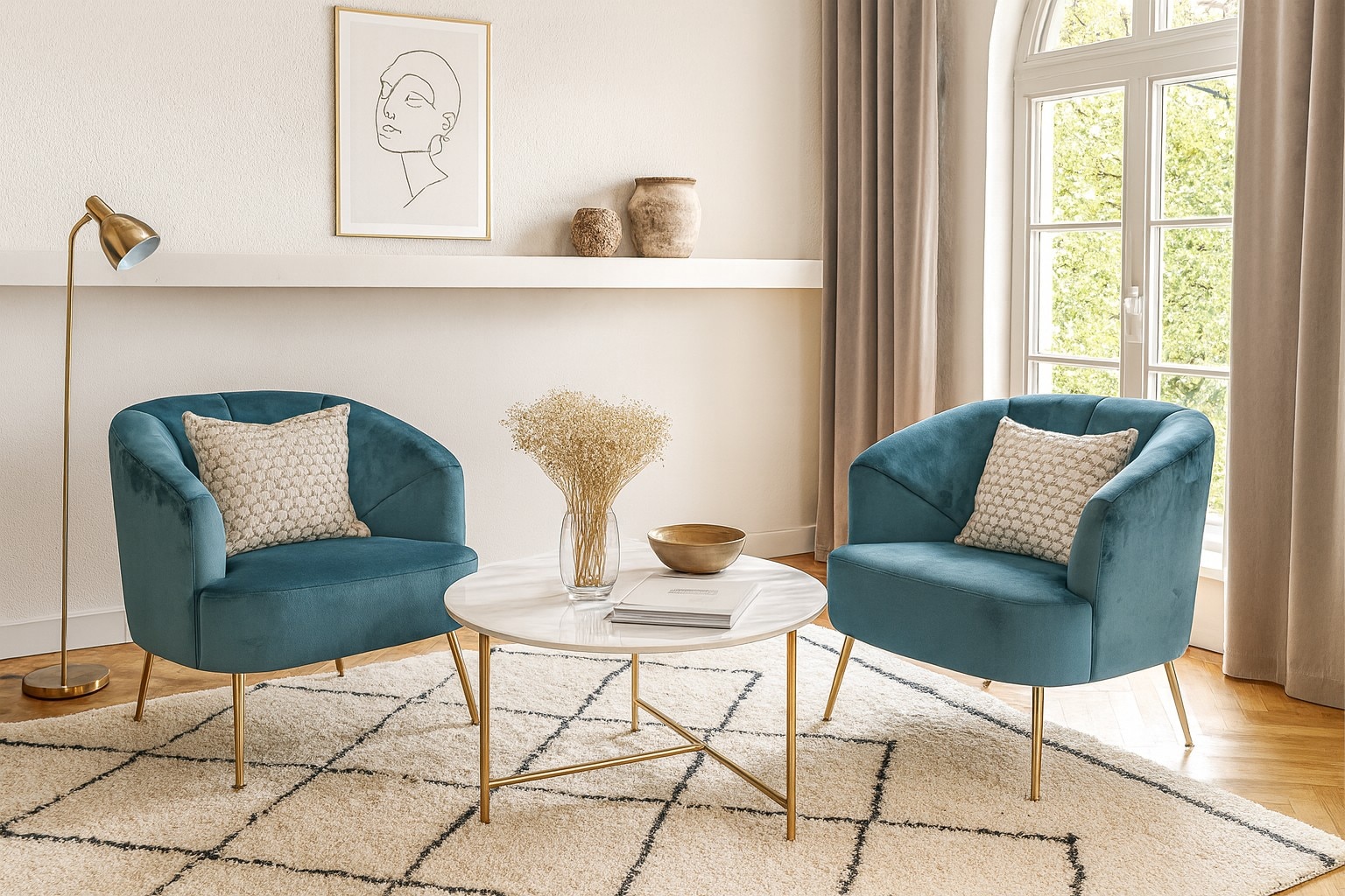 m&ouml;bel direkt online Polstersessel Silvia - Bild 1