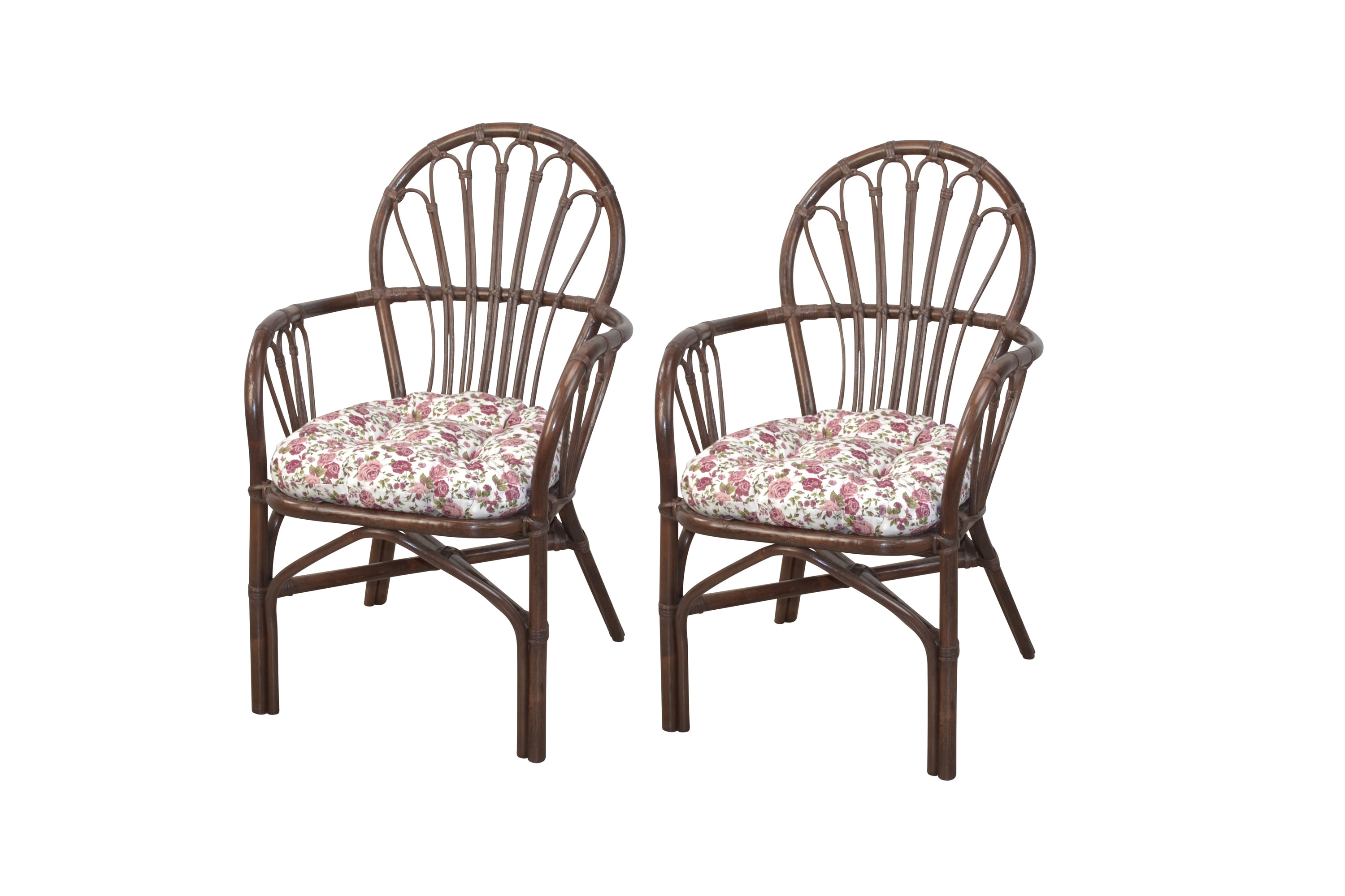 m&ouml;bel direkt online Rattansessel (2St&uuml;ck) mit Kissen Conny - Bild 1