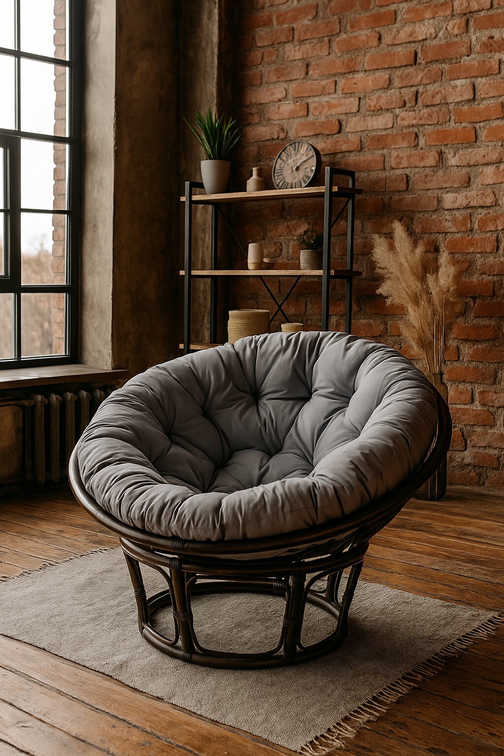 m&ouml;bel direkt online Papasansessel mit Kissen Dana - Bild 1