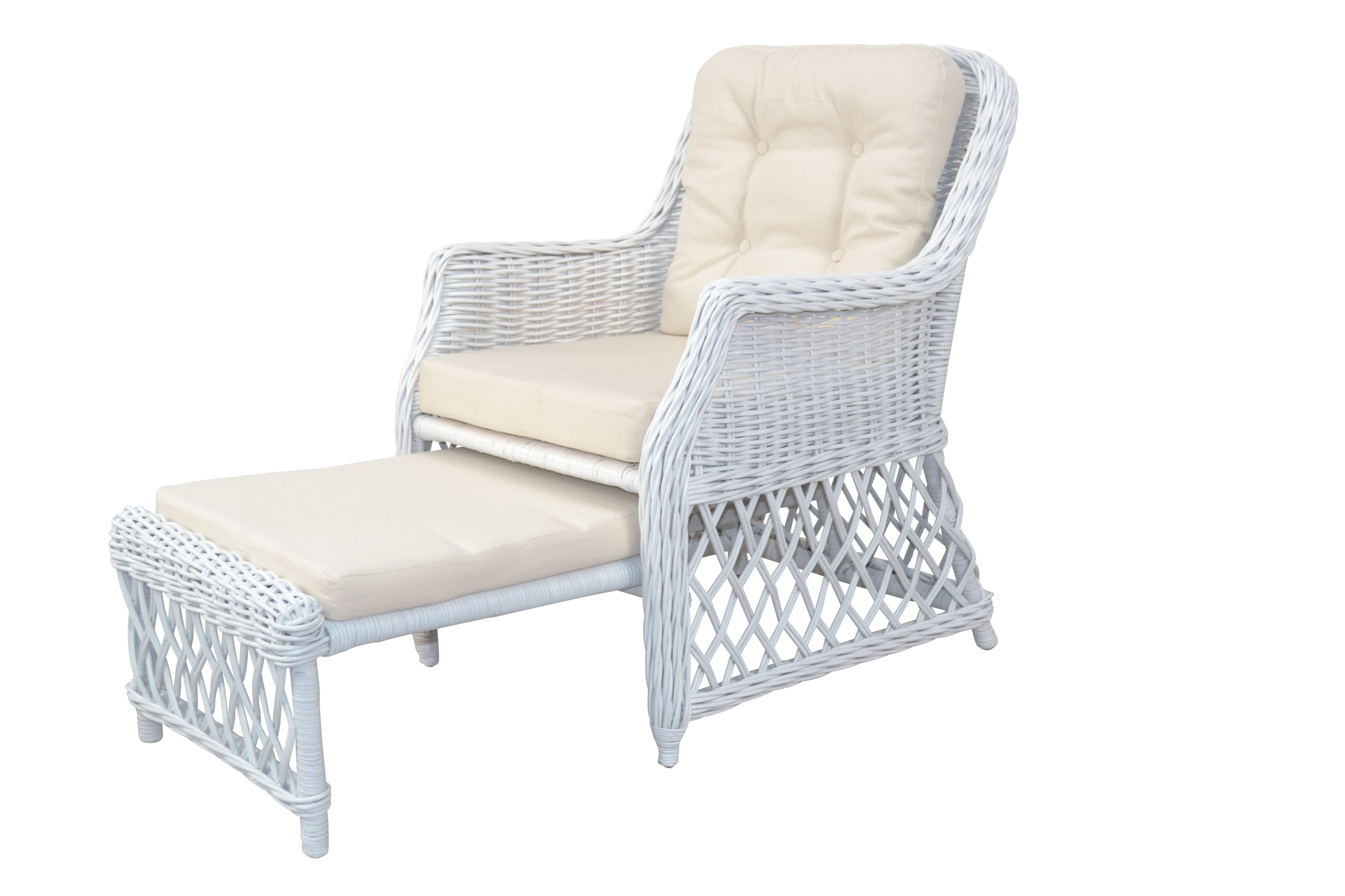 m&ouml;bel direkt online Rattansessel mit Kissen Donald - Bild 1