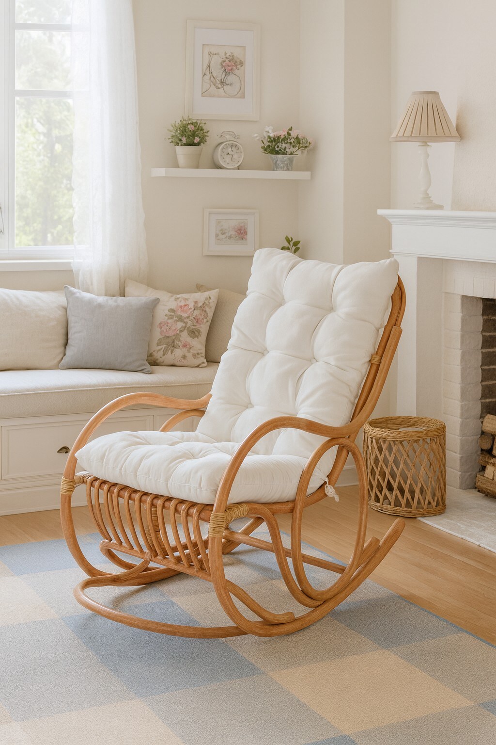 möbel direkt online Schaukelstuhl mit Auflage Relax | 04046884085470