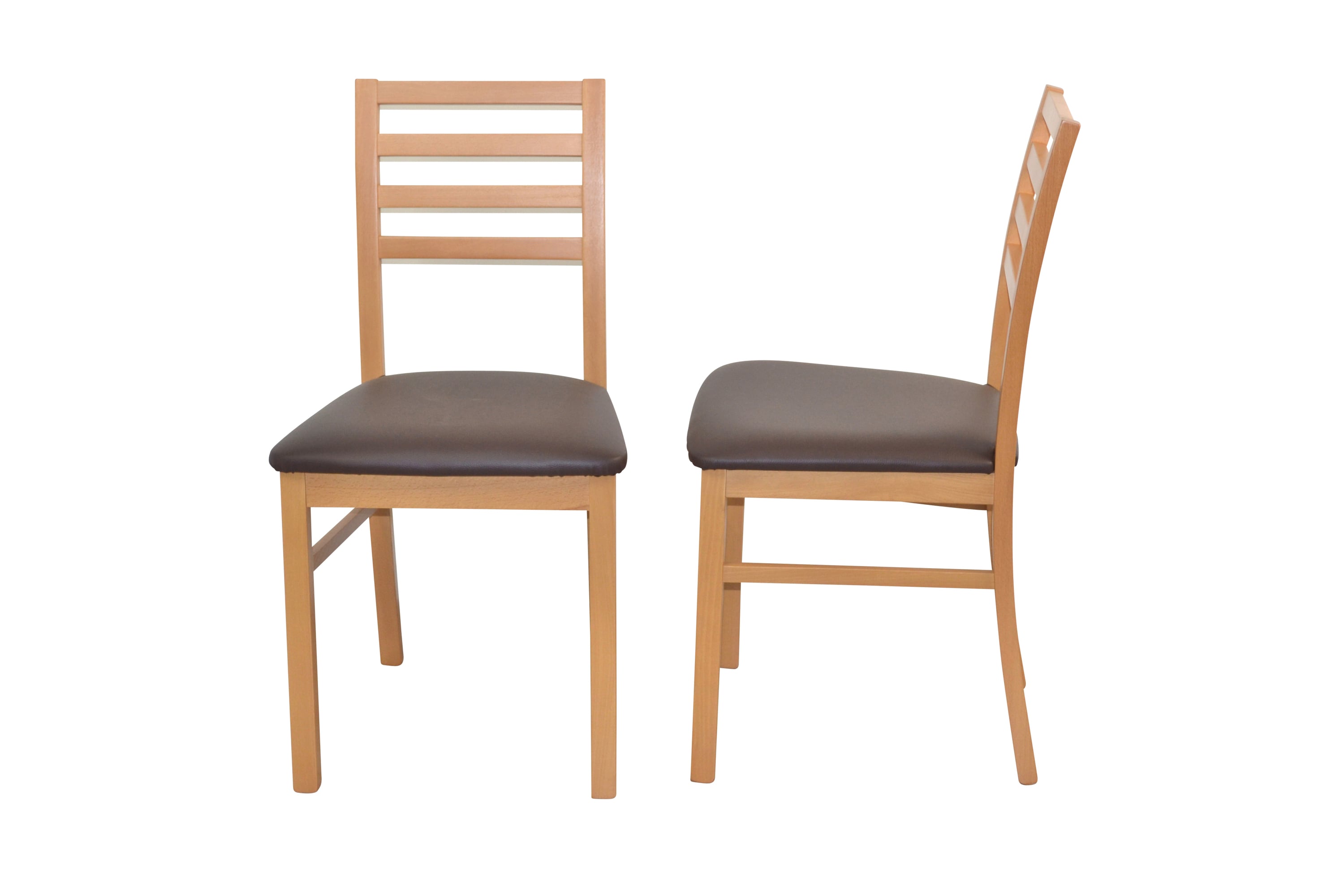m&ouml;bel direkt online Esszimmerstuhl 2er-Set Massivholzstuhl - Bild 1