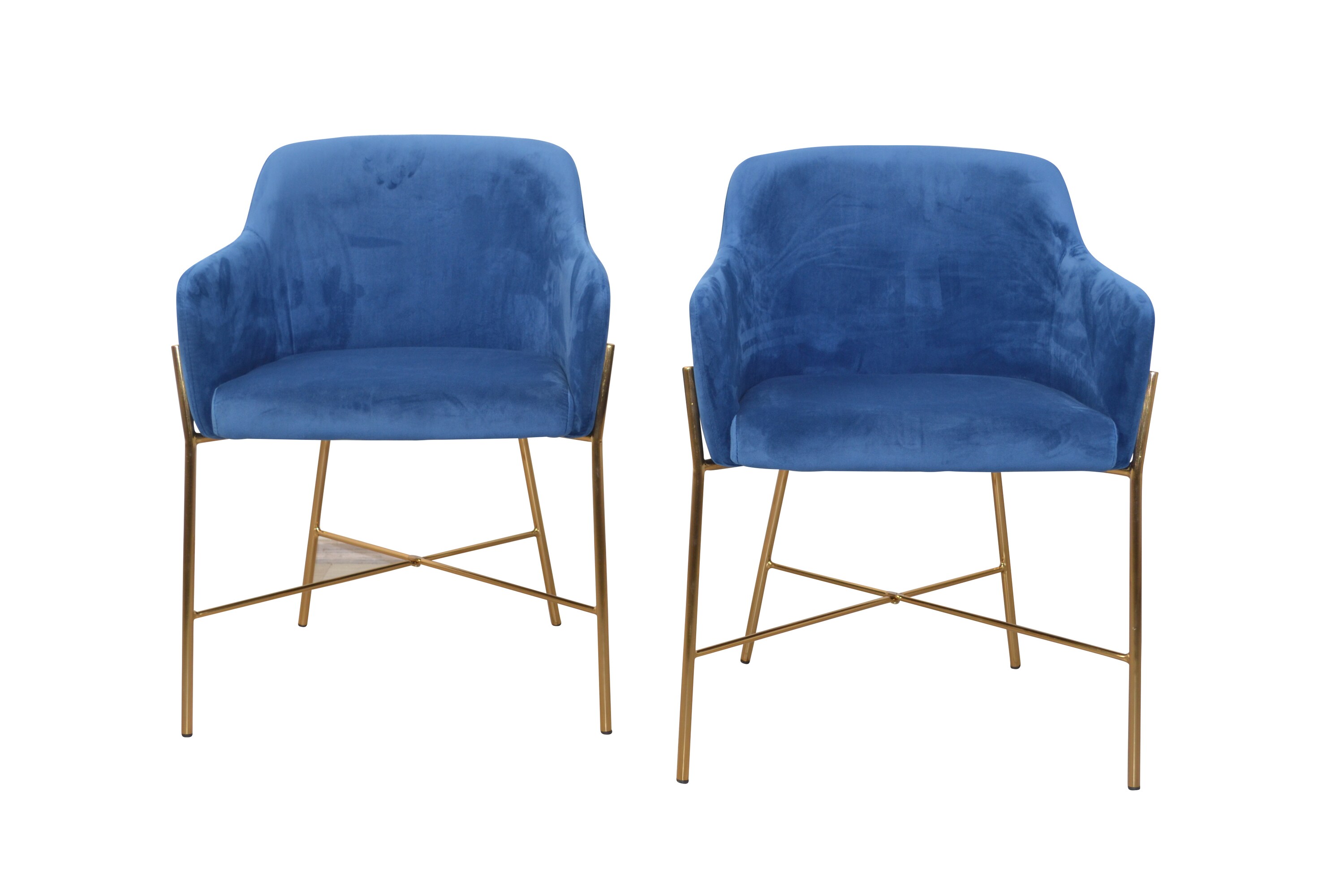 m&ouml;bel direkt online Samt-Polsterstuhl (2St&uuml;ck) Neddy - Bild 1