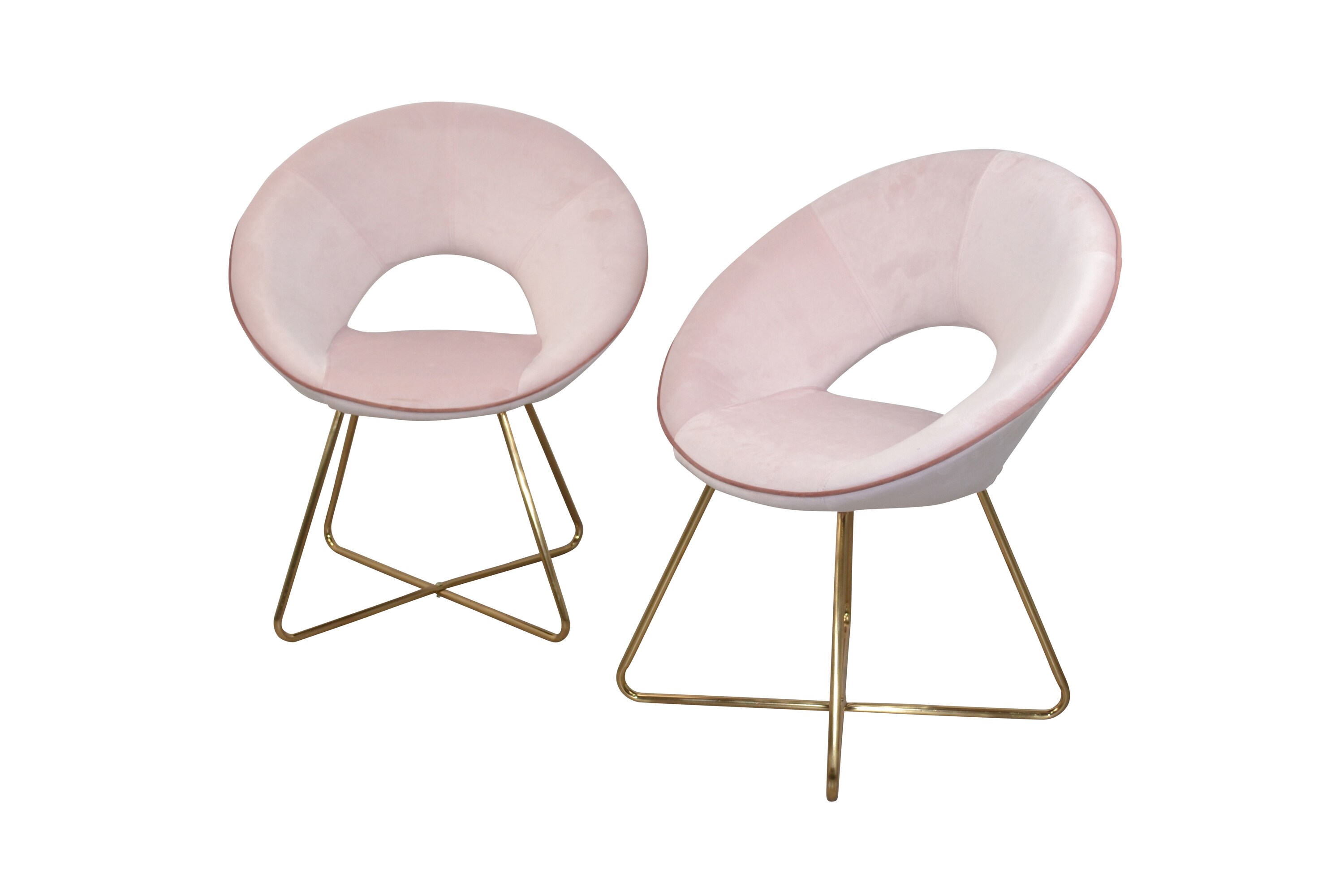 m&ouml;bel direkt online Samt-Polsterstuhl (2St&uuml;ck) Nora - Bild 1