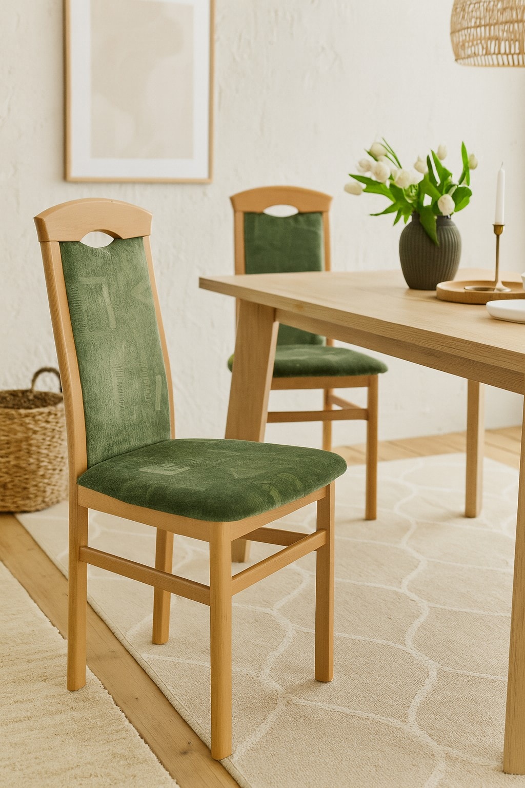 m&ouml;bel direkt online Esszimmerstuhl (2 St&uuml;ck) Massivholzstuhl - Bild 1