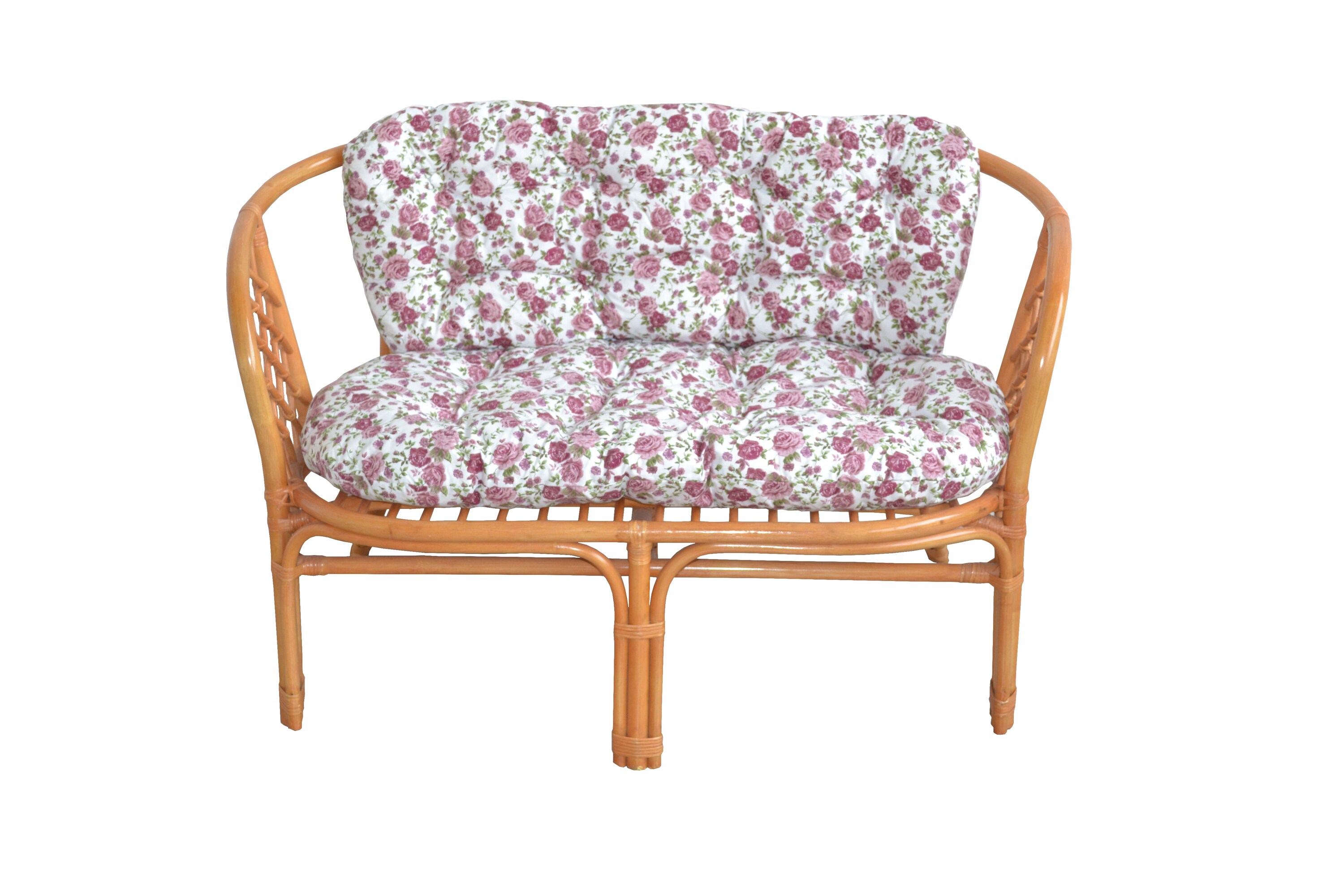 m&ouml;bel direkt online Rattansitzbank mit Kissenauflage Sonja - Bild 1