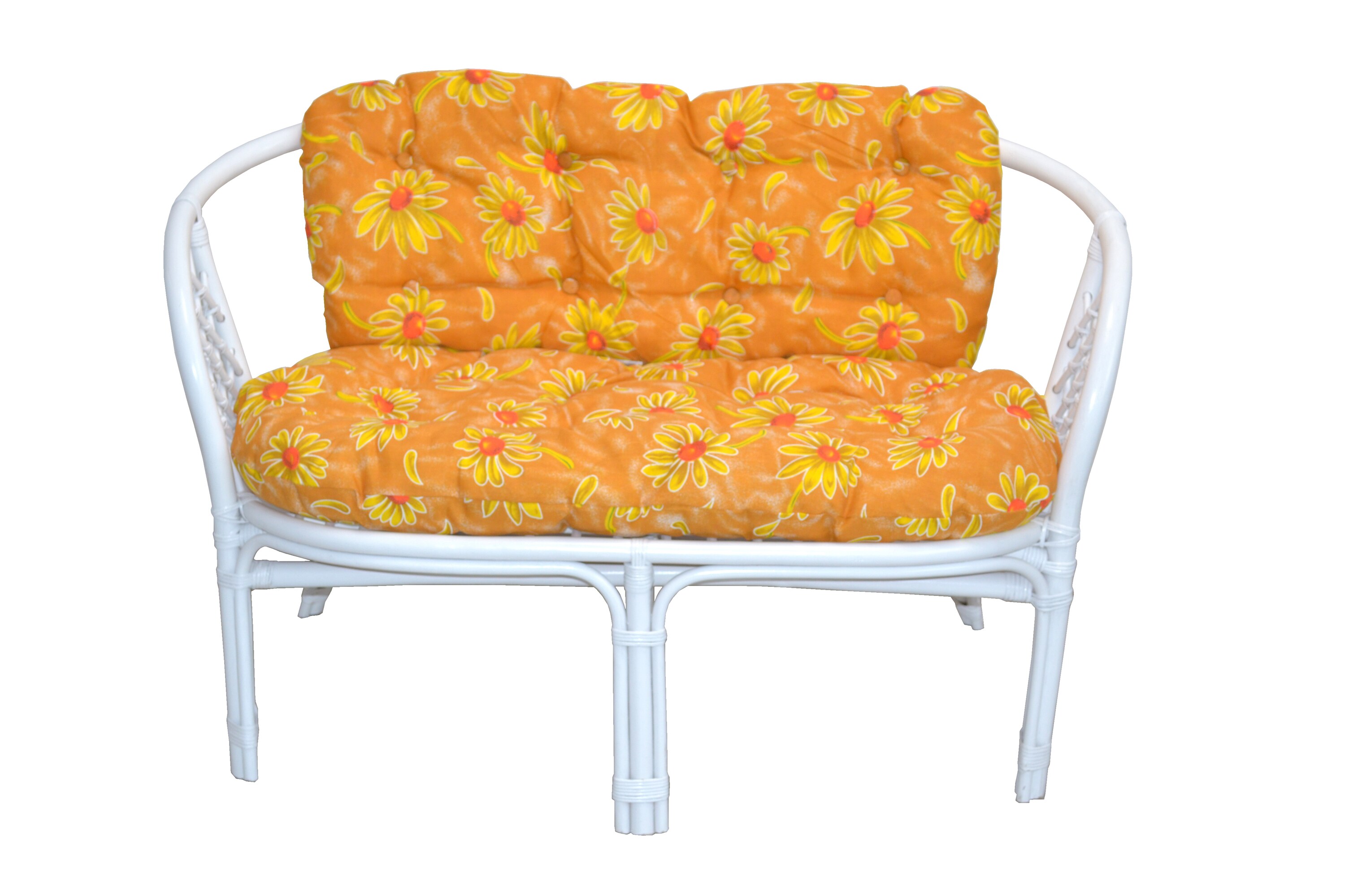 m&ouml;bel direkt online Rattansitzbank mit Kissenauflage Sonja - Bild 1