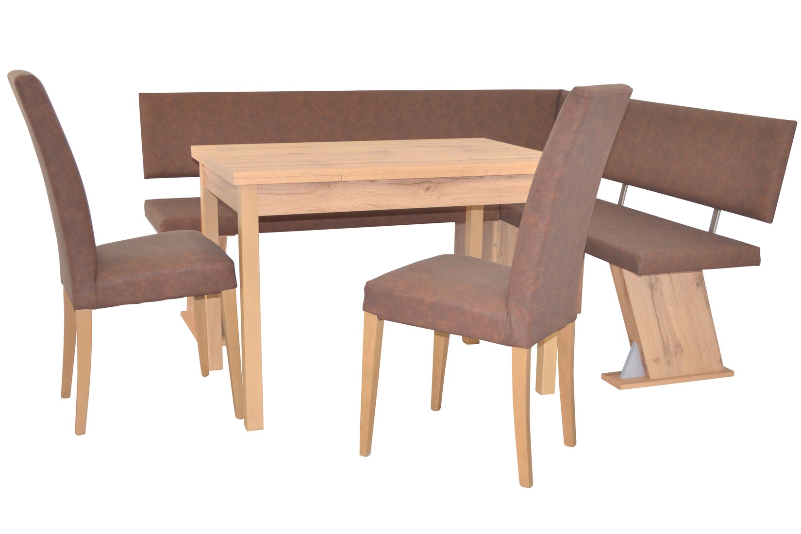 möbel direkt online 4tlg. Eckbankgruppe Schenkelmaß 150x182 cm