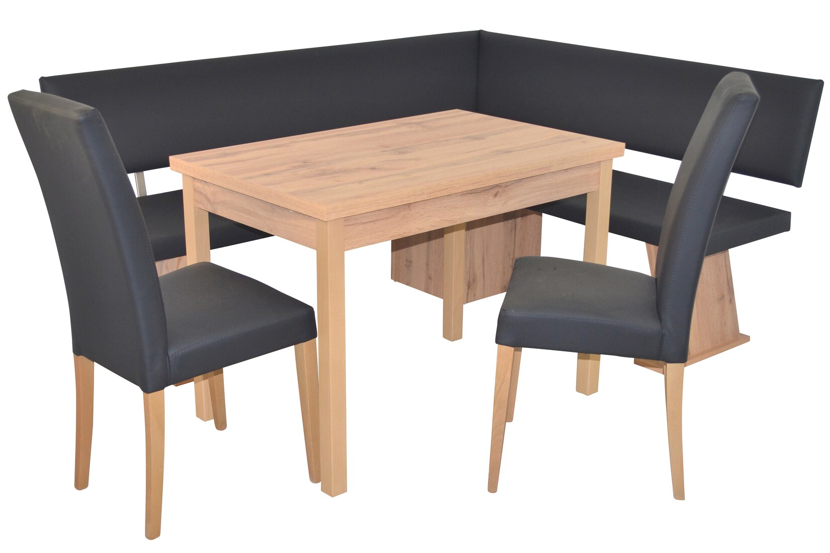 möbel direkt online 4tlg. Eckbankgruppe Schenkelmaß 150x182 cm