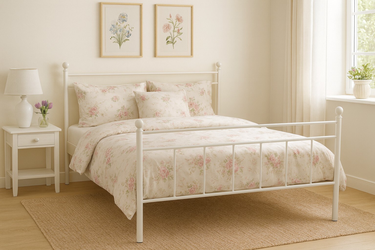 m&ouml;bel direkt online Metallbett in 3 Gr&ouml;&szlig;en Rubi - Bild 1