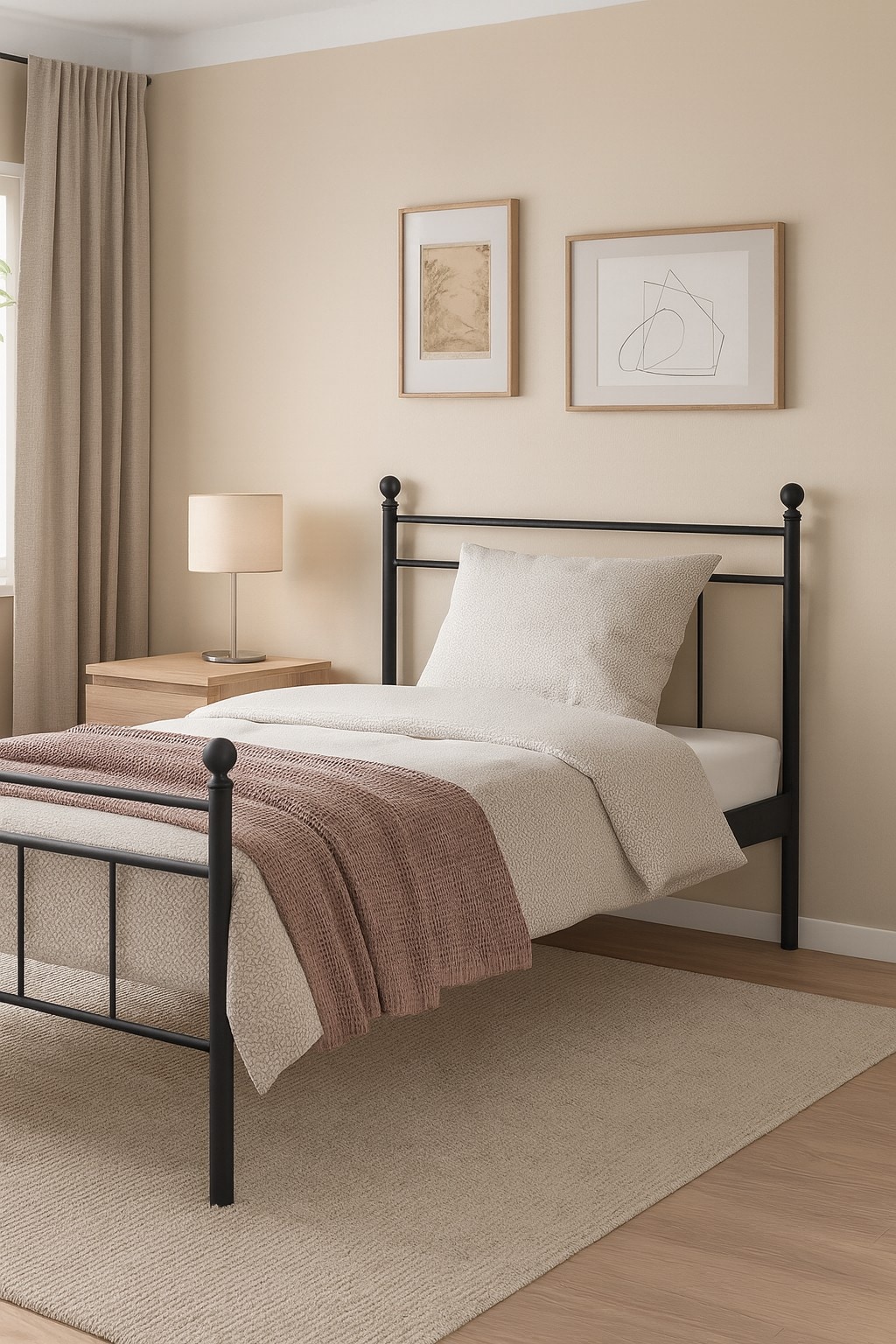 m&ouml;bel direkt online Metallbett in 3 Gr&ouml;&szlig;en Rubi - Bild 1