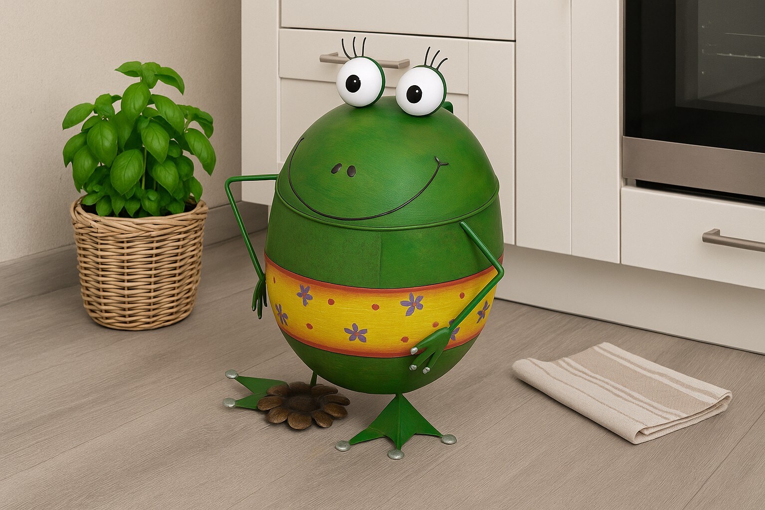 m&ouml;bel direkt online Abfallsammler Frosch - Bild 1