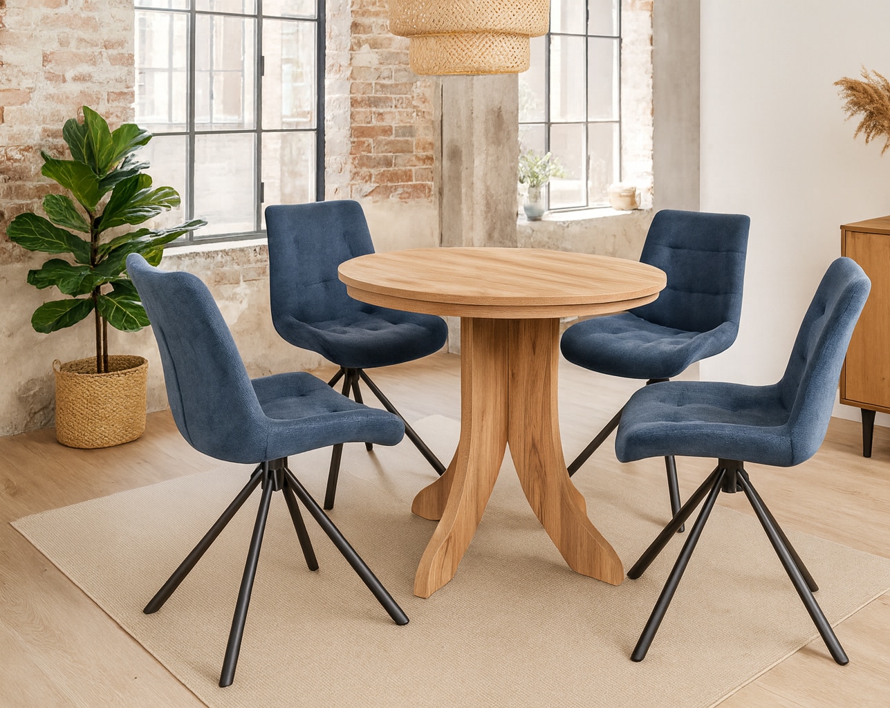 m&ouml;bel direkt online 5tlg. Tischgruppe Mascha - Bild 1